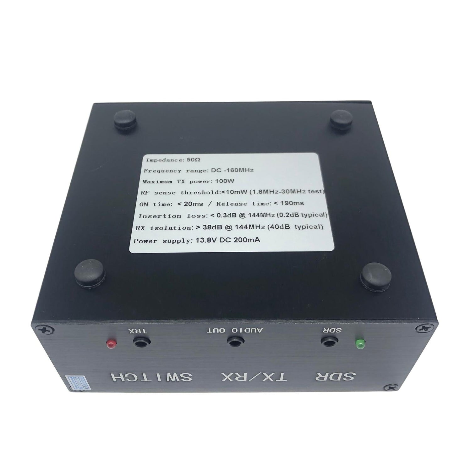 SDR Transceiver Switch Antenna Sharer TR Switch Box Metal Box Device 100W