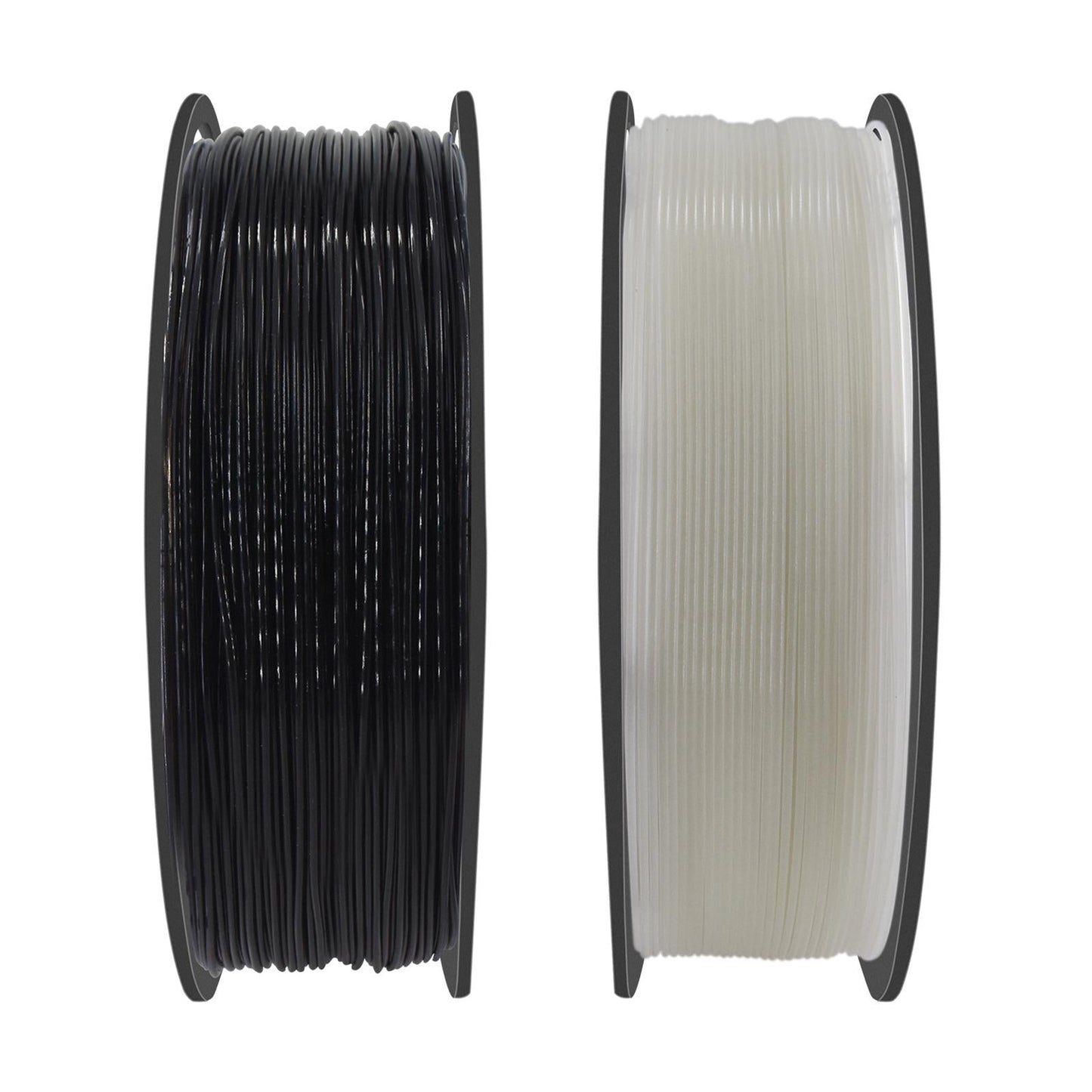 PLA 3D Printer Filament Luminous 1.75mm Thick Clog Free Bubble Free White