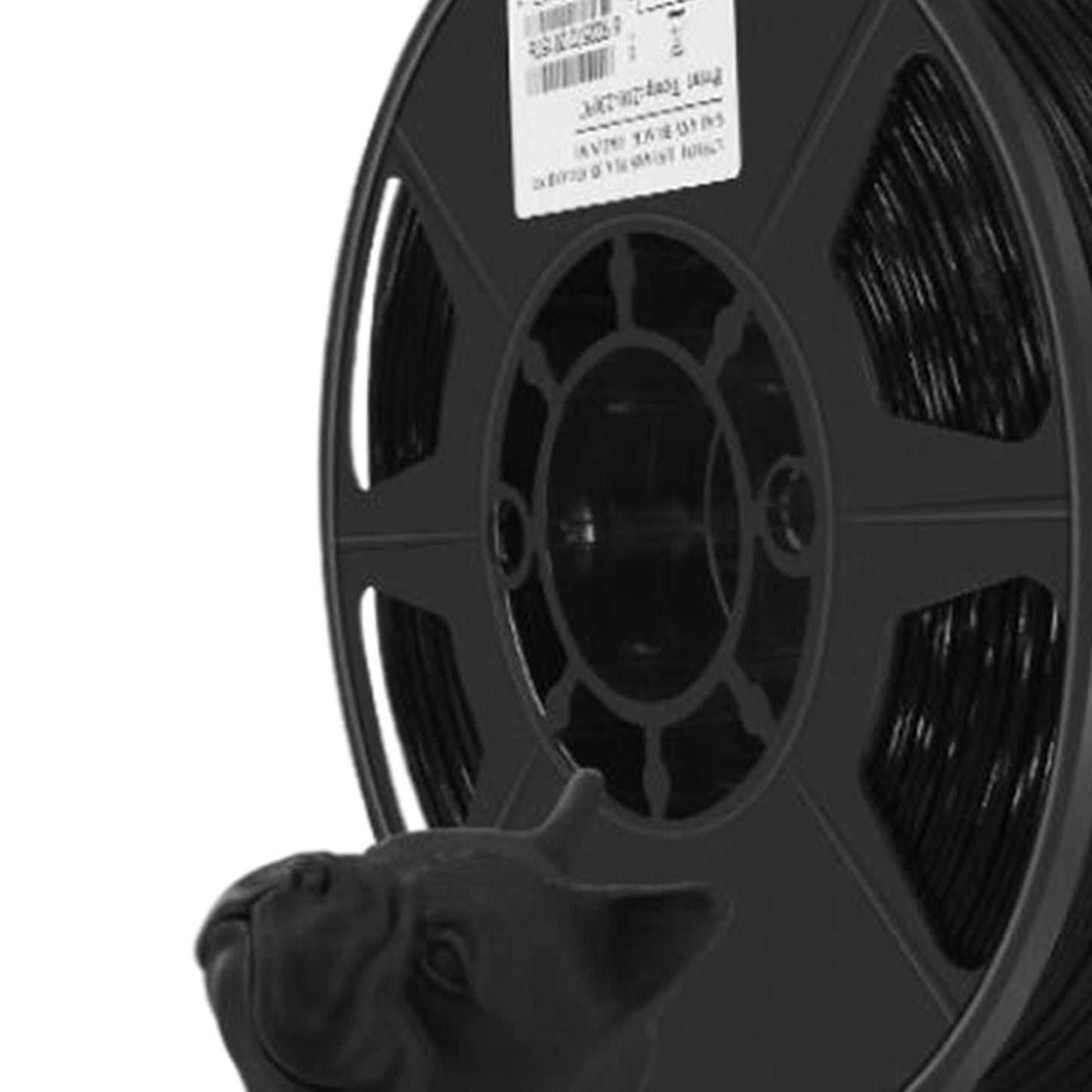 PLA 3D Printer Filament Luminous 1.75mm Thick Clog Free Bubble Free Black