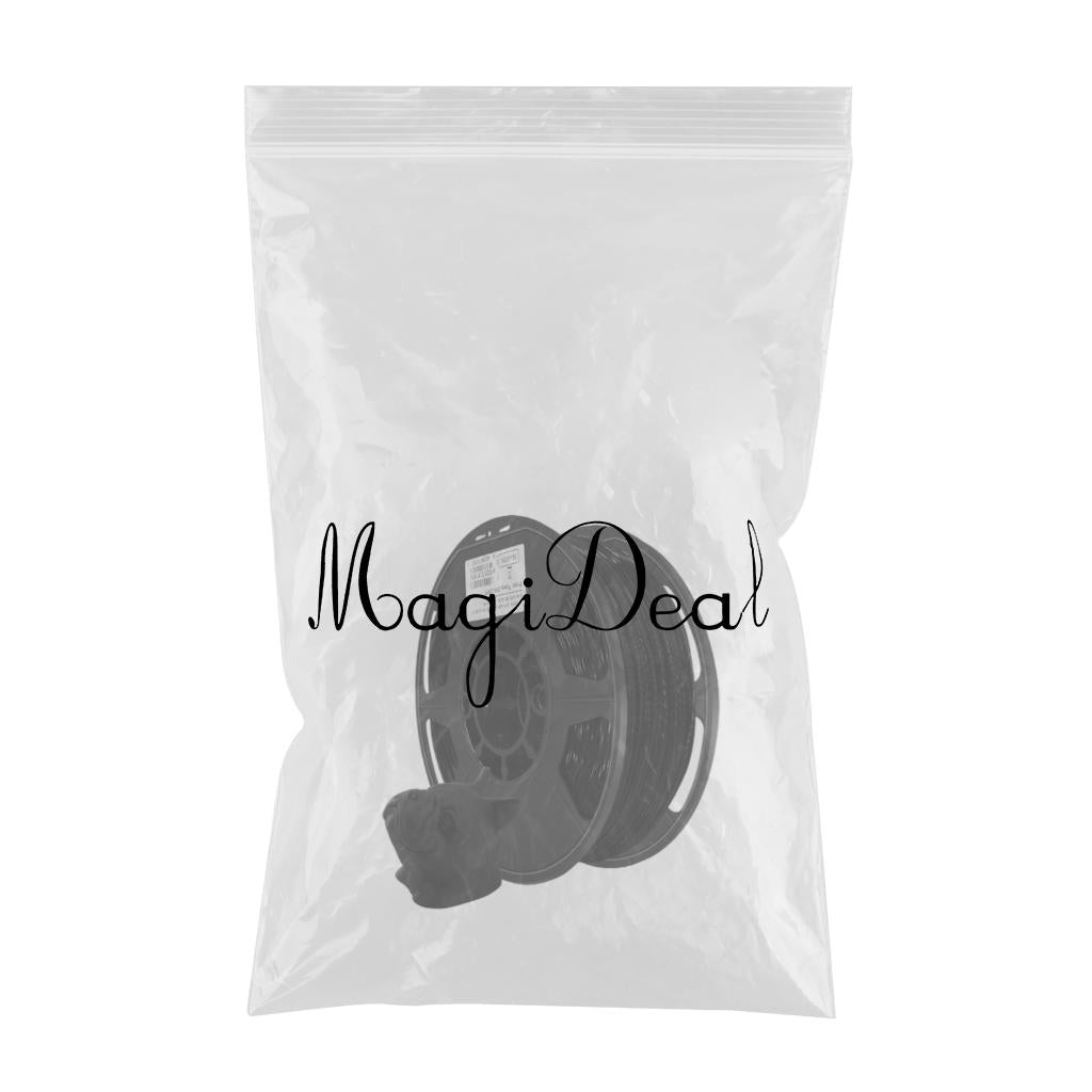 PLA 3D Printer Filament Luminous 1.75mm Thick Clog Free Bubble Free Black