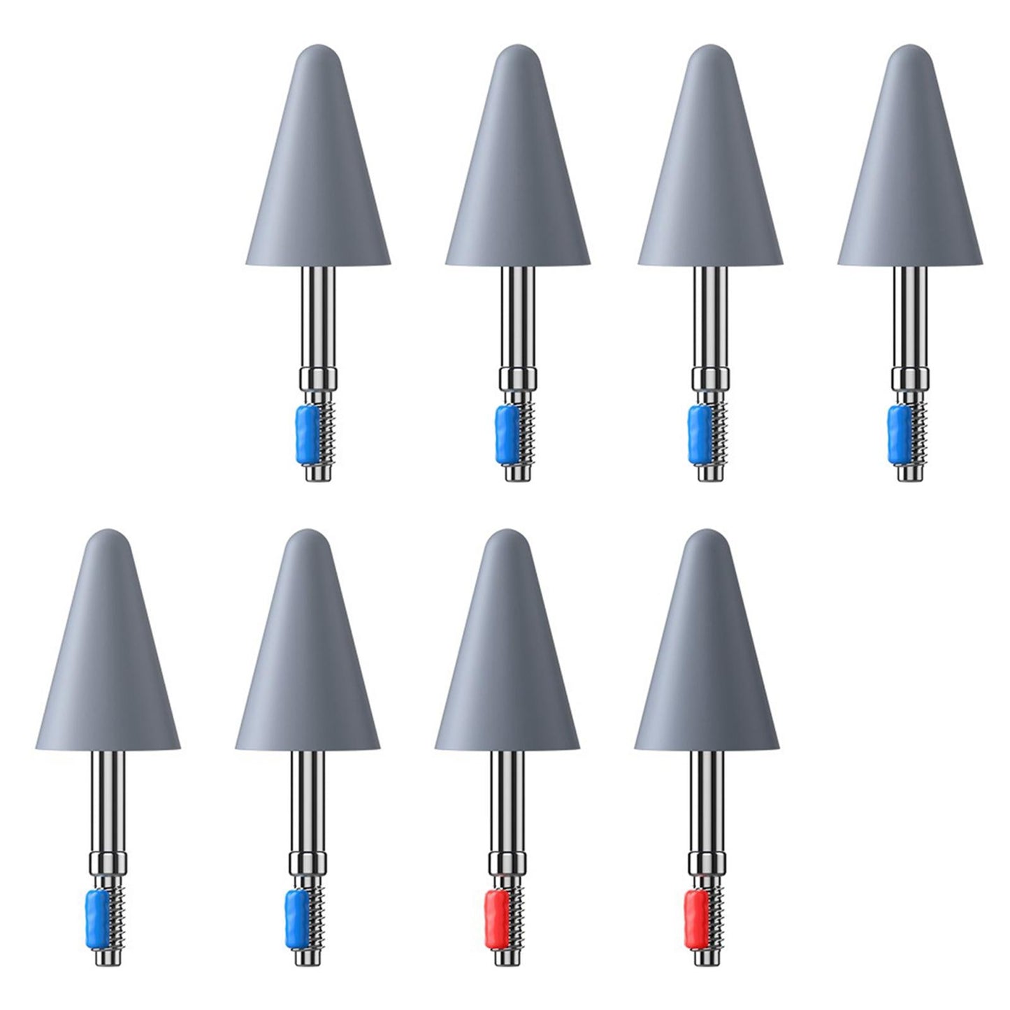 4Pcs Replace Pencil Tips Spare Nibs Stylus for MPencil 4Pcs Blue