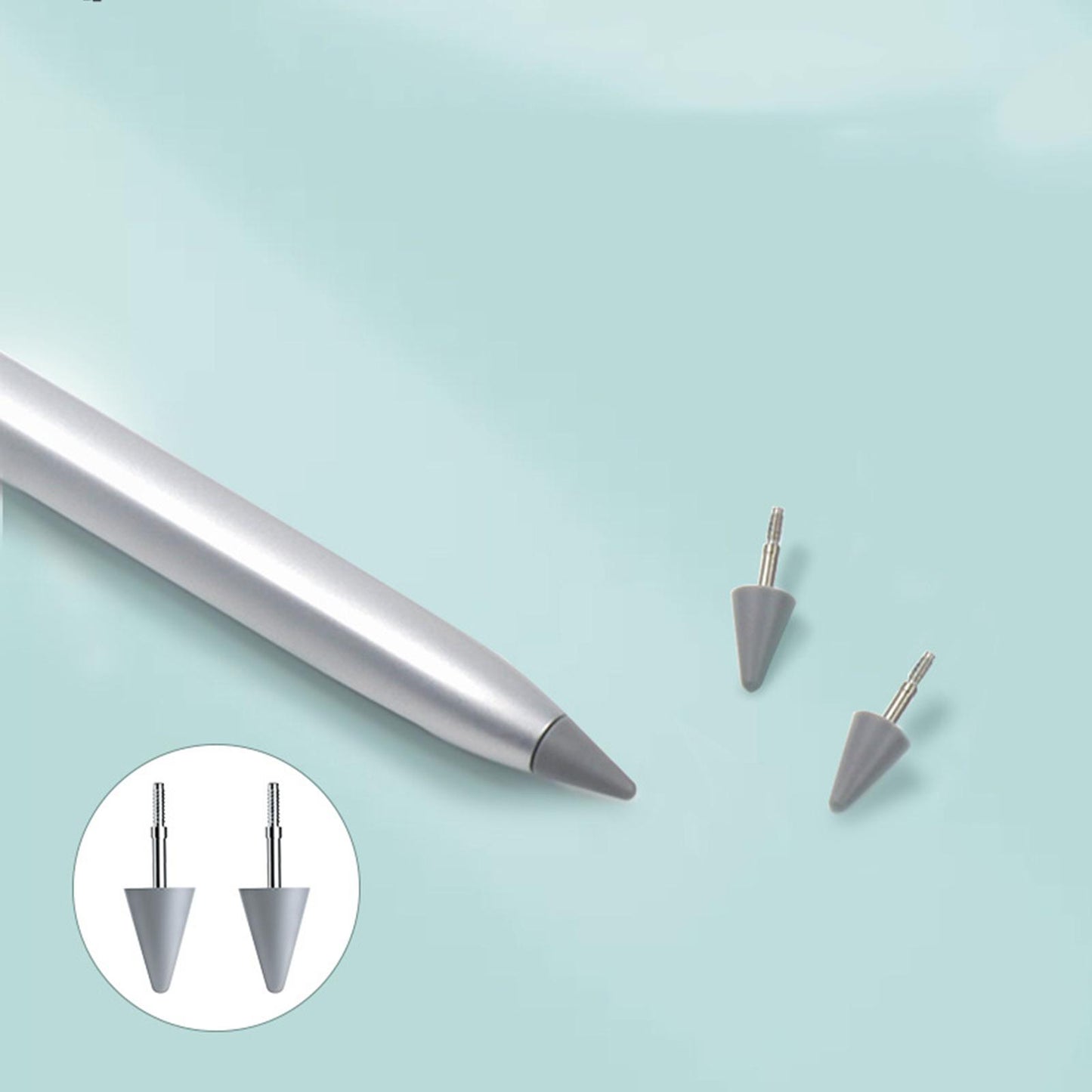 Pack of2 Replacable Pencil Tips Spare Nibs Special for MPencil MagicPencil