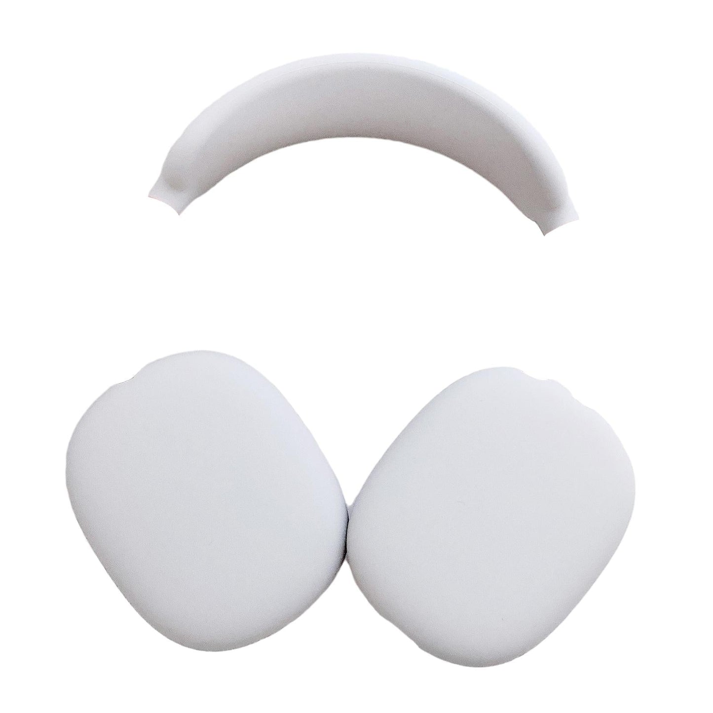 Silicone Case Ear Cups Cover for Airpods Max Headset Accessories White