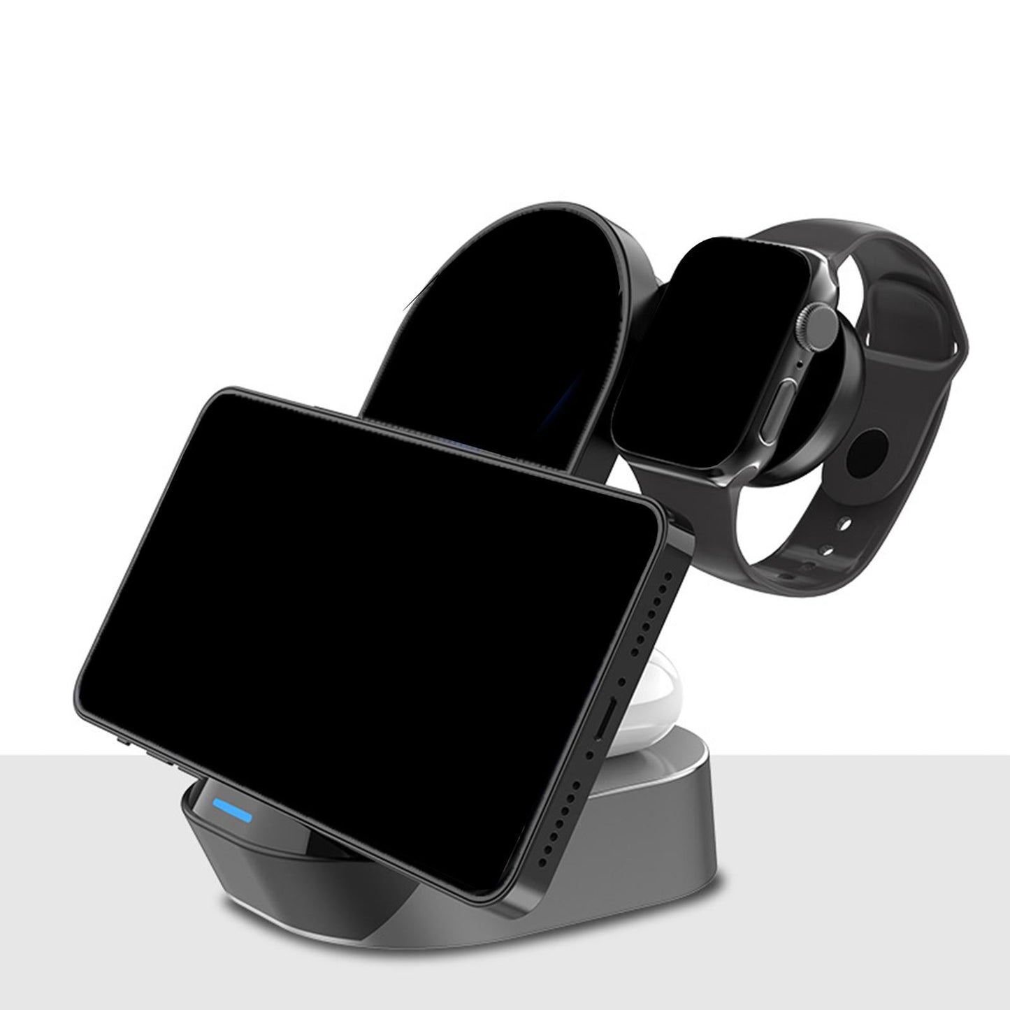 3 IN 1 Wireless Charger Charging Dock Stand For iWatch for iPhone