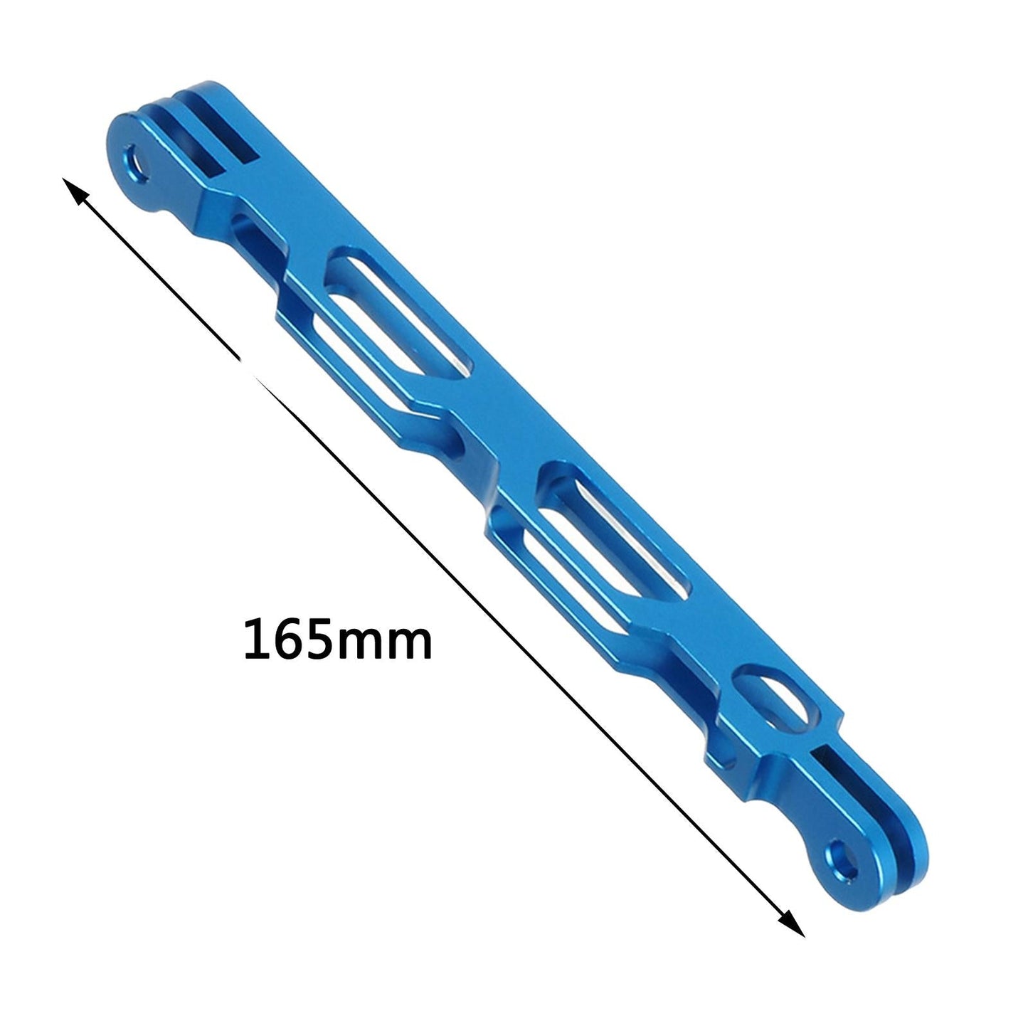 Aluminium Alloy Extension Arm Pole Mount Holder for Gopro Action Camera blue