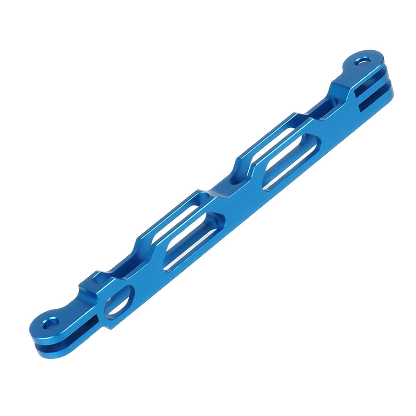 Aluminium Alloy Extension Arm Pole Mount Holder for Gopro Action Camera blue