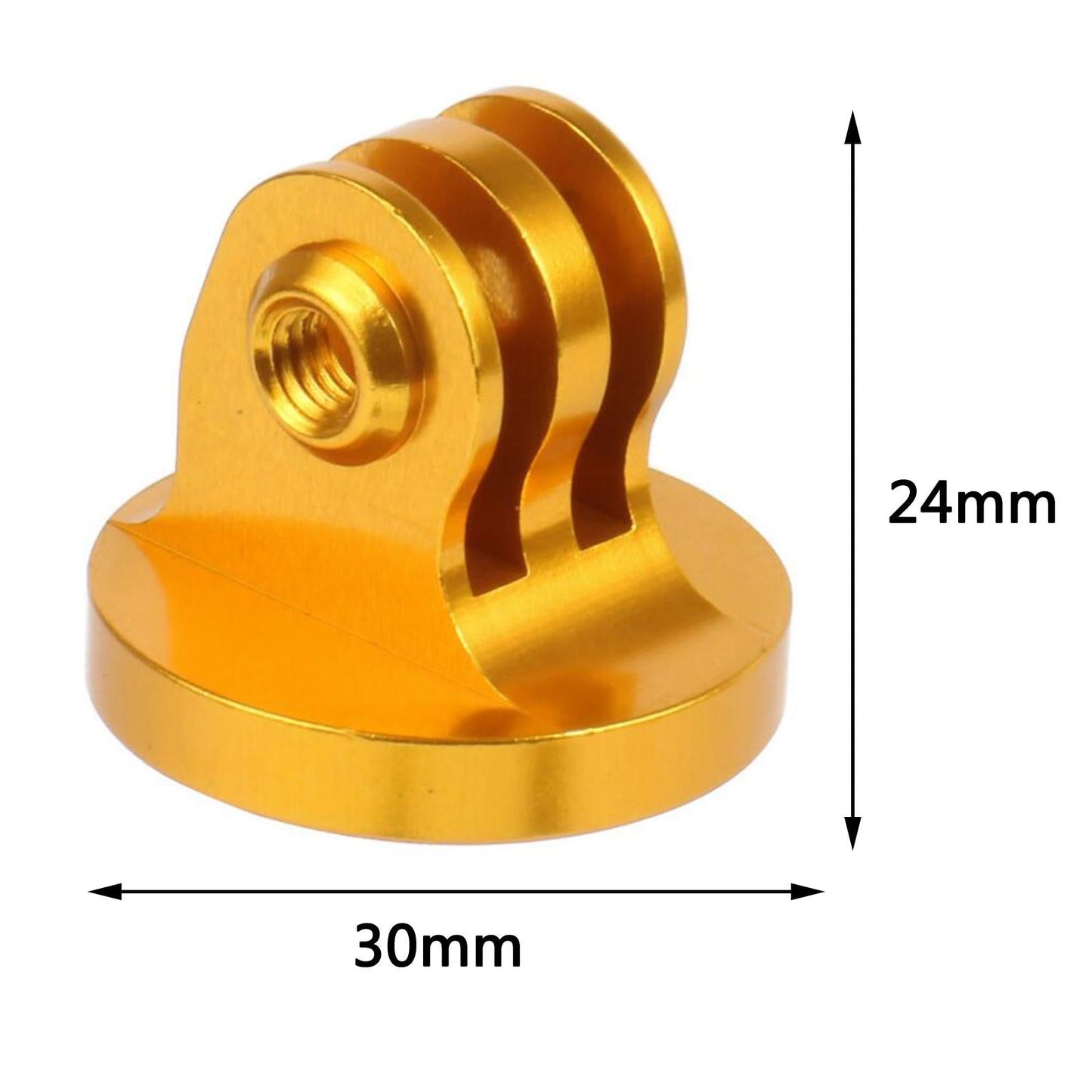 Tripod Mount Fixed Base for GoPro 9 Action Cameras Camera Mount Accessories gold