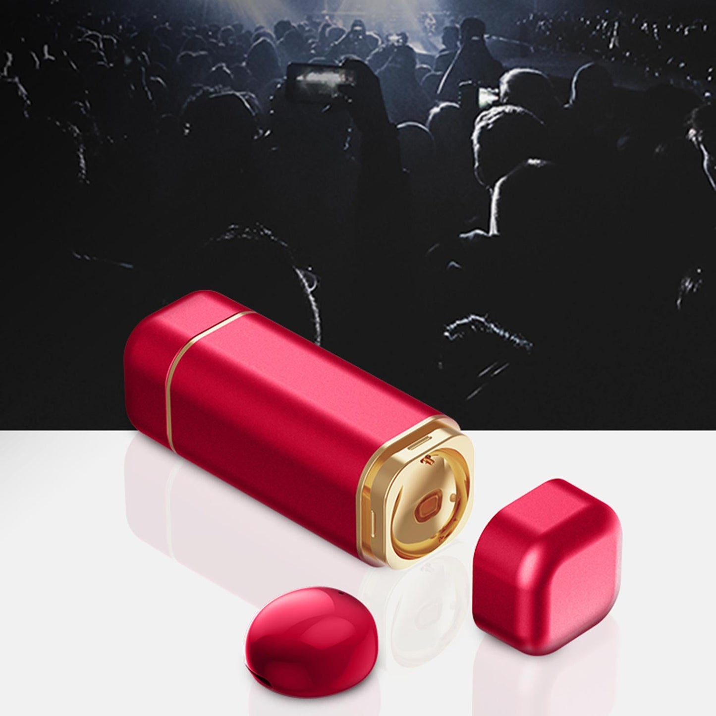 Single Wireless Earbud Invisible Bluetooth Mono Earphone for Driving Skin