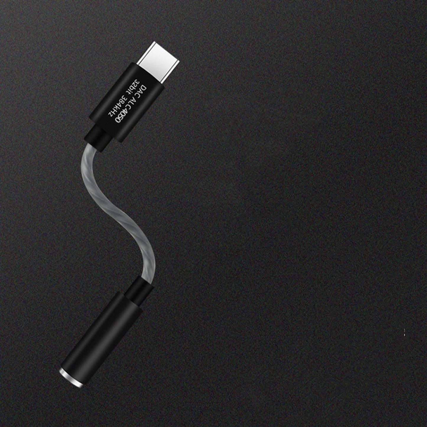 USB C to 3.5mm USB C to Mic Jack Audio Dongle Cable for Microphone Grey