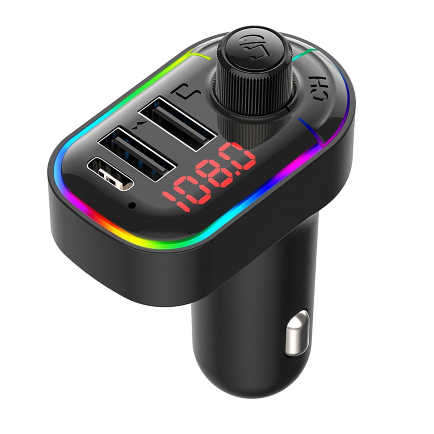 Car Charger Adapter FM Transmitter with Digital Display