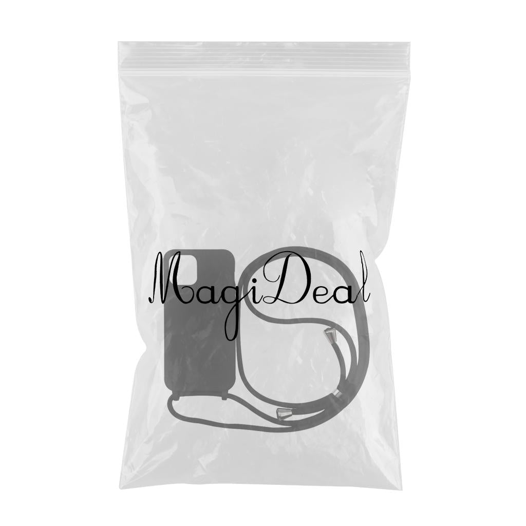 Phone Shell with Lanyard Set for Smartphones for Phone 11 Black