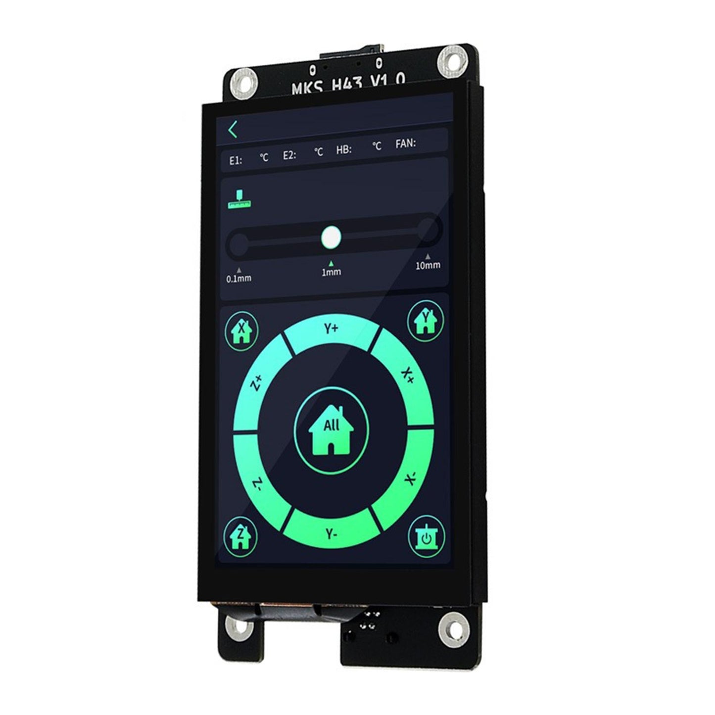 MKS H43 IPS Screen Touch Screen Smart Display 3D Printer Part Adapter A