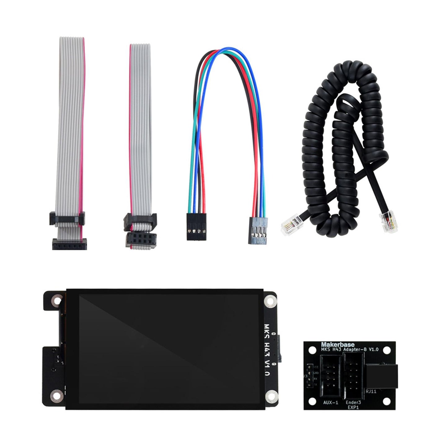 MKS H43 IPS Screen Touch Screen Smart Display 3D Printer Part Adapter B