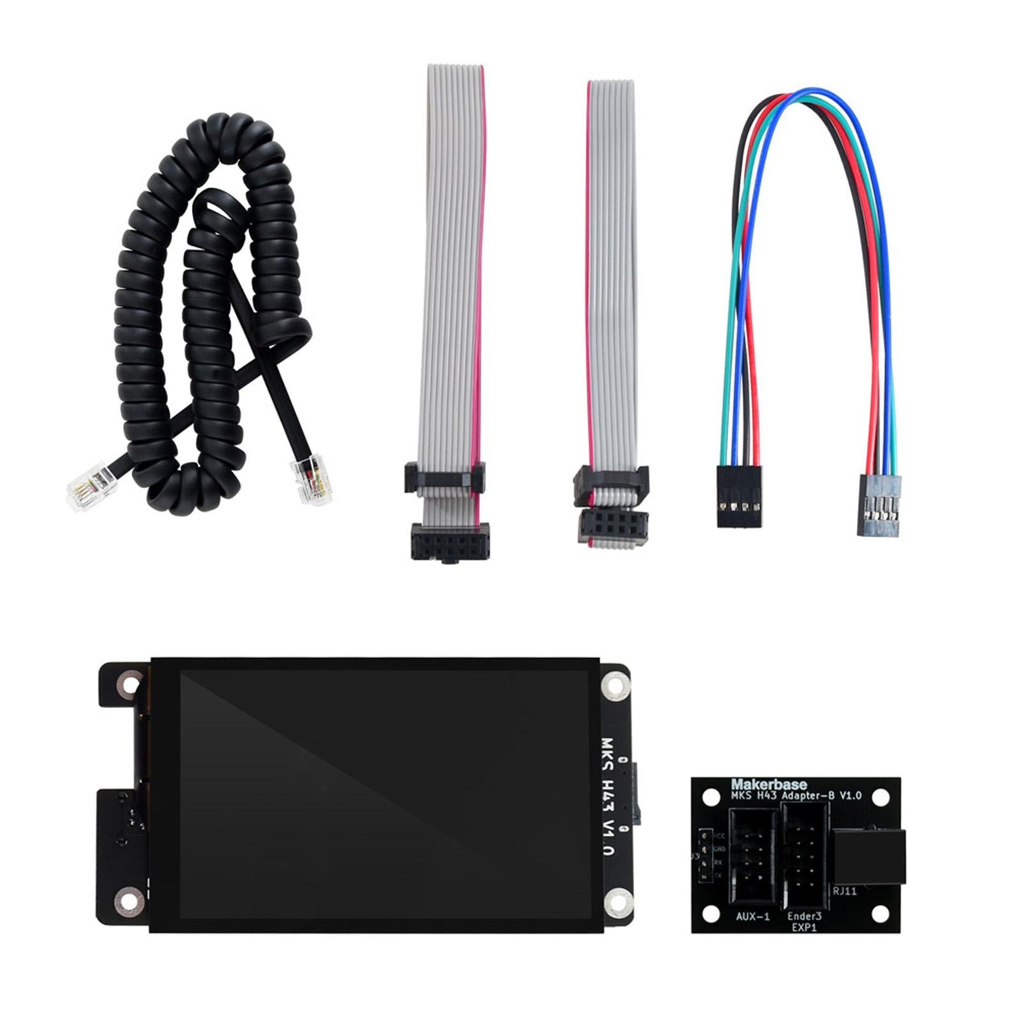 MKS H43 IPS Screen Touch Screen Smart Display 3D Printer Part Adapter B