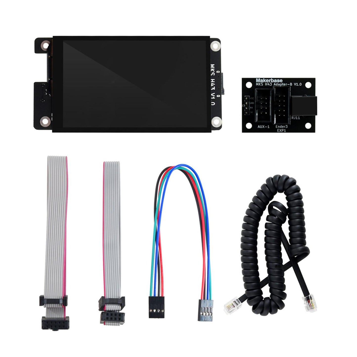 MKS H43 IPS Screen Touch Screen Smart Display 3D Printer Part Adapter B
