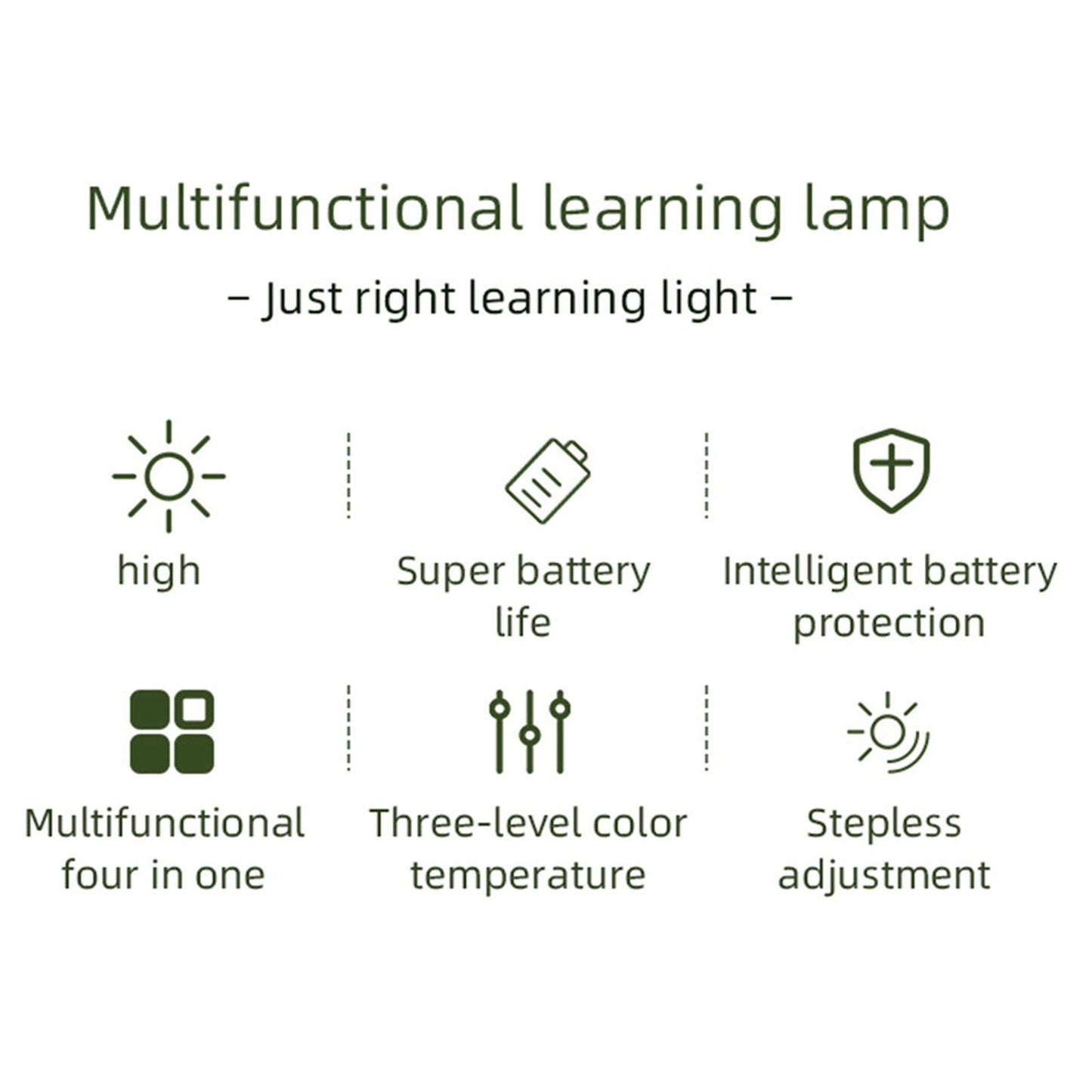 Wireless Bluetooth Desk Lamp LED Light Table with Speaker Office black