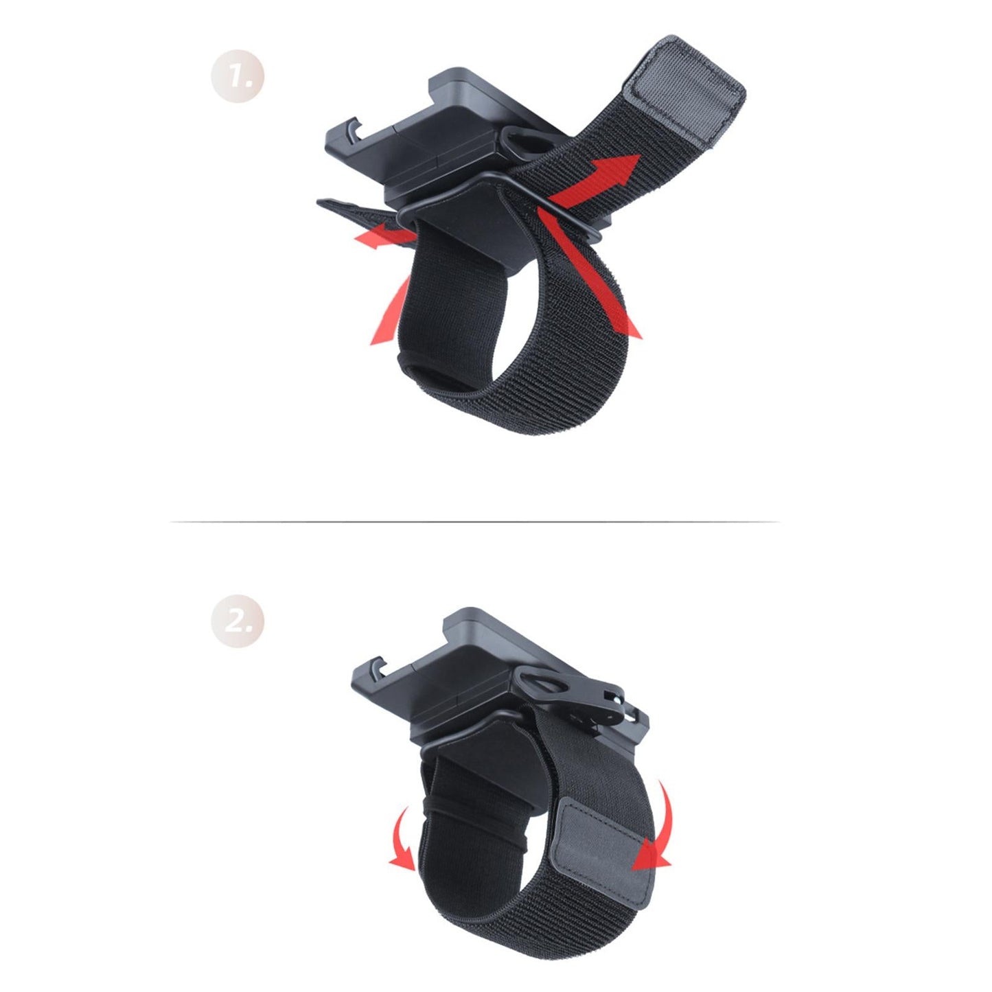 Sports Wristband Band Phone Holder Mount Armband for Running Hiking Cycling B