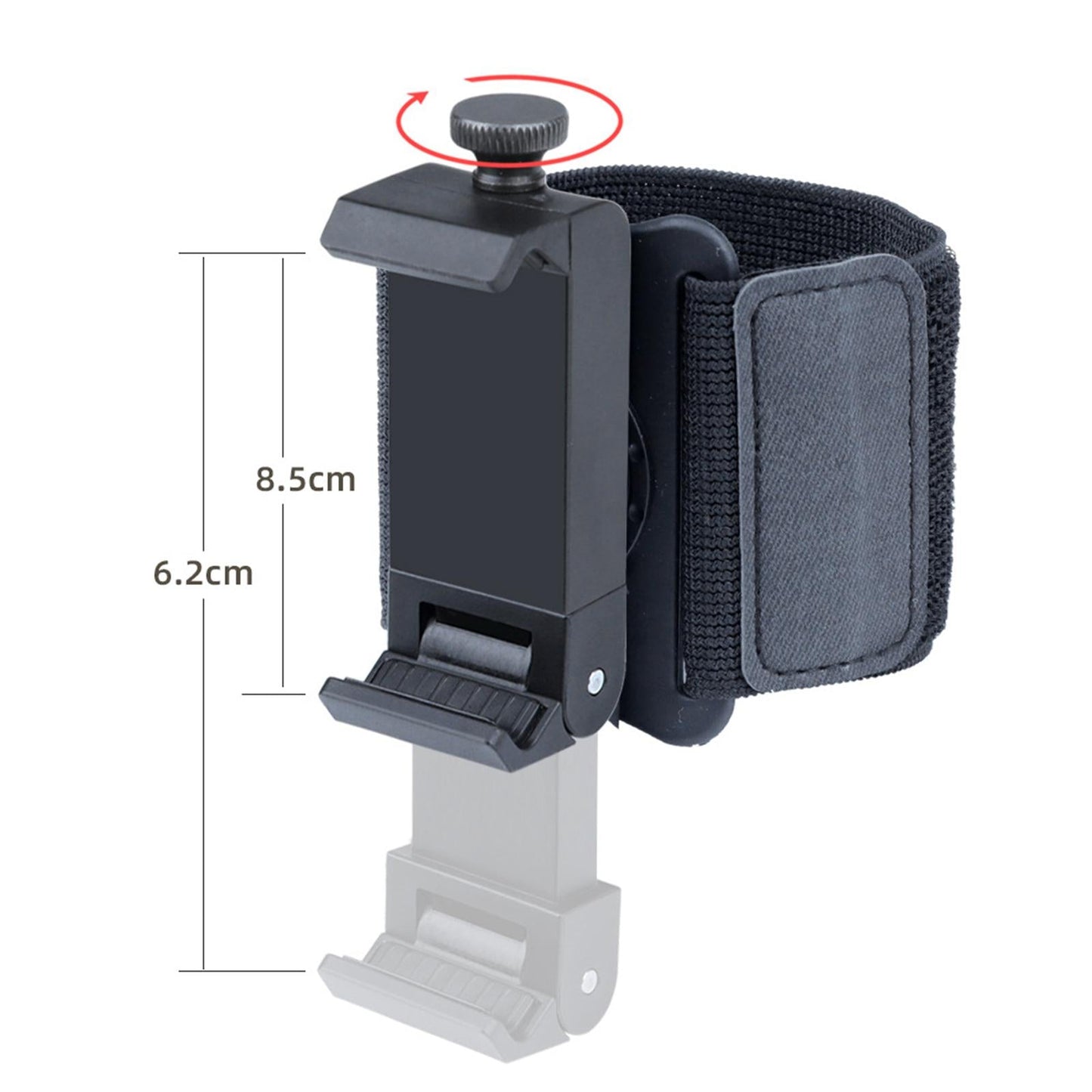 Sports Wristband Band Phone Holder Mount Armband for Running Hiking Cycling B