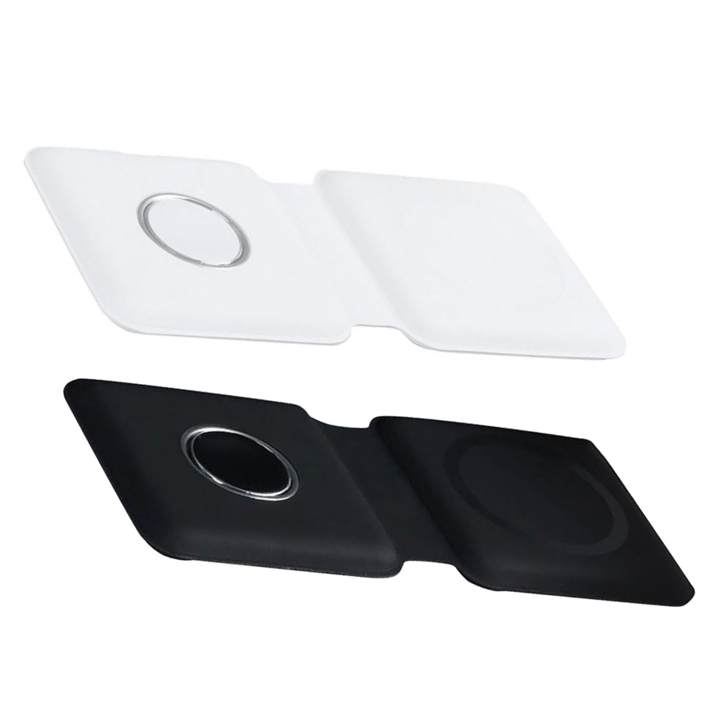 2 in 1 Wireless Charger 15W Charger Station for 12 Max Pro for iWatch White