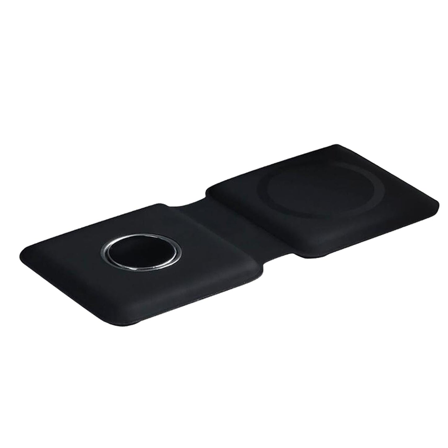 2 in 1 Wireless Charger 15W Charger Station for 12 Max Pro for iWatch Black