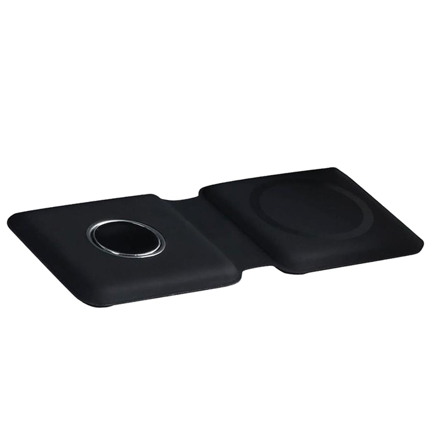 2 in 1 Wireless Charger 15W Charger Station for 12 Max Pro for iWatch Black