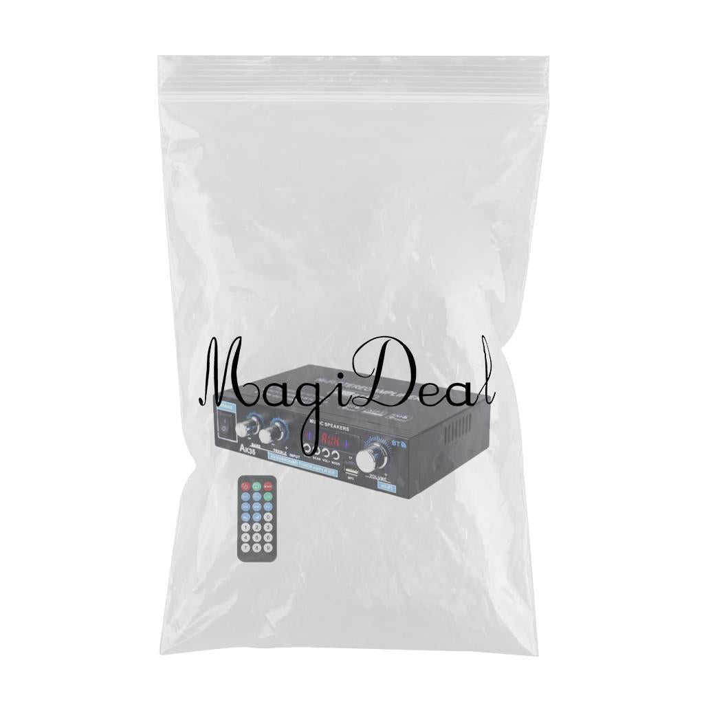 AK35 90W + 90W Audio Power Amplifier Speaker Amp 2-Channel for Car MP3 EU