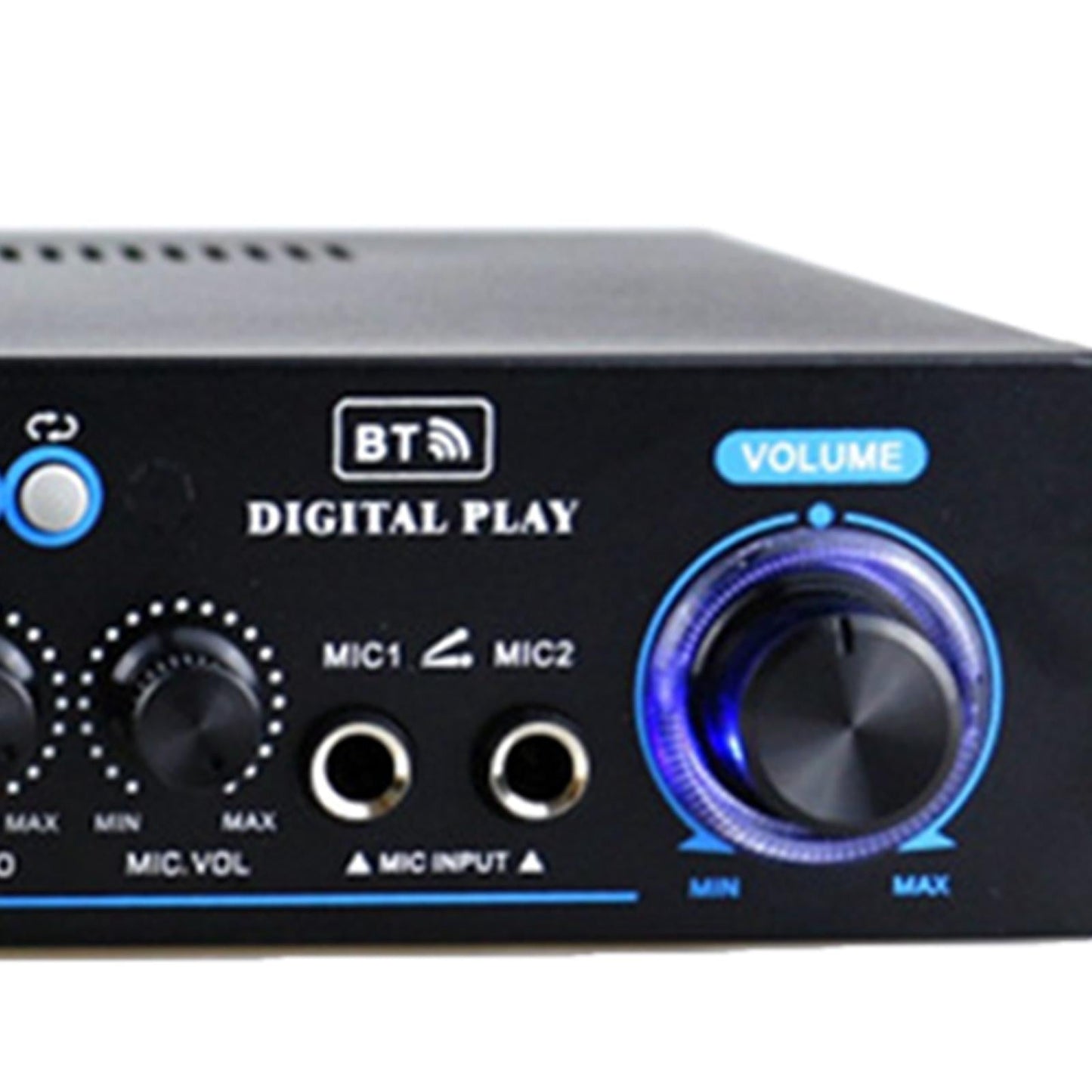 Bluetooth Audio Amplifier with Remote Control for Home Speakers Desktop