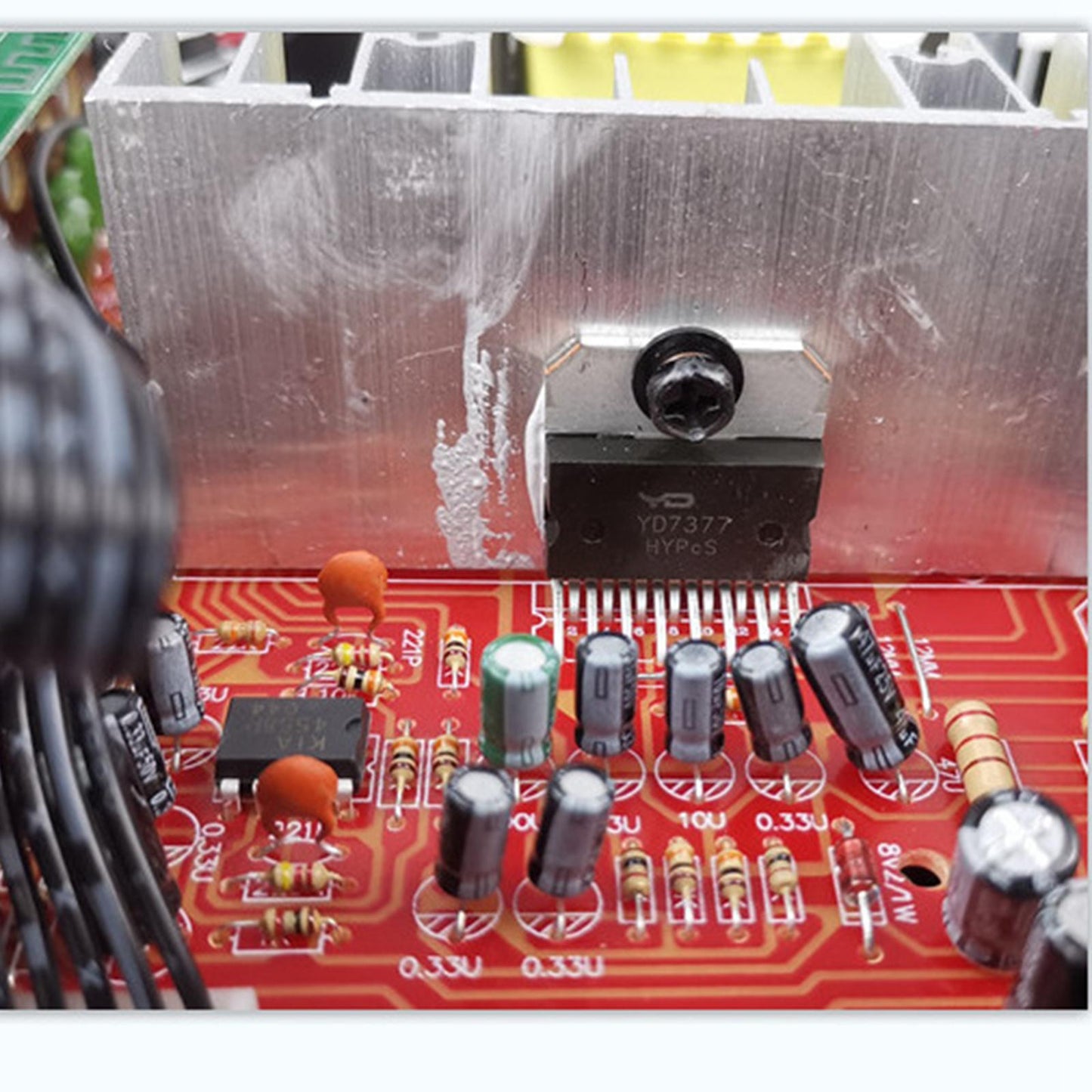 Mini 600W Bluetooth Car Audio Power Amplifier 12V 220V Receiver Speaker Amp