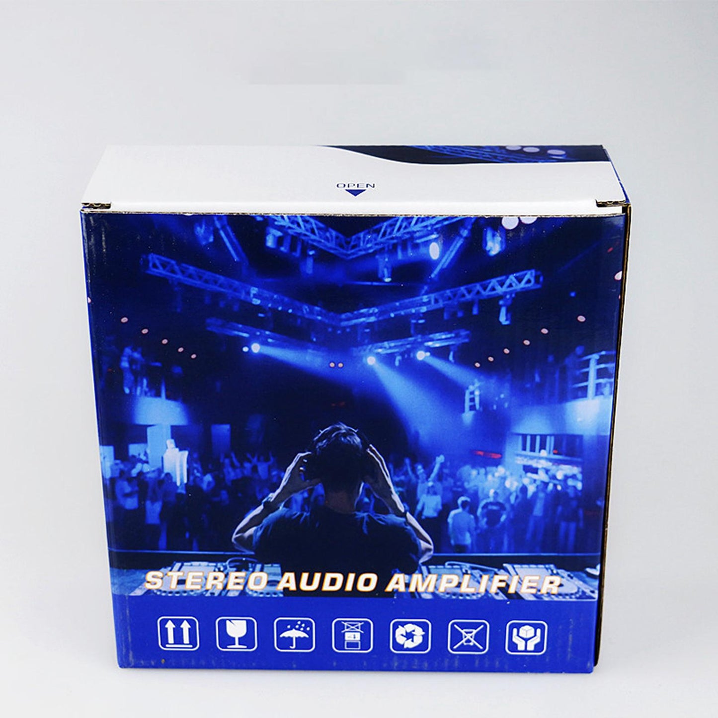 Mini 600W Bluetooth Car Audio Power Amplifier 12V 220V Receiver Speaker Amp