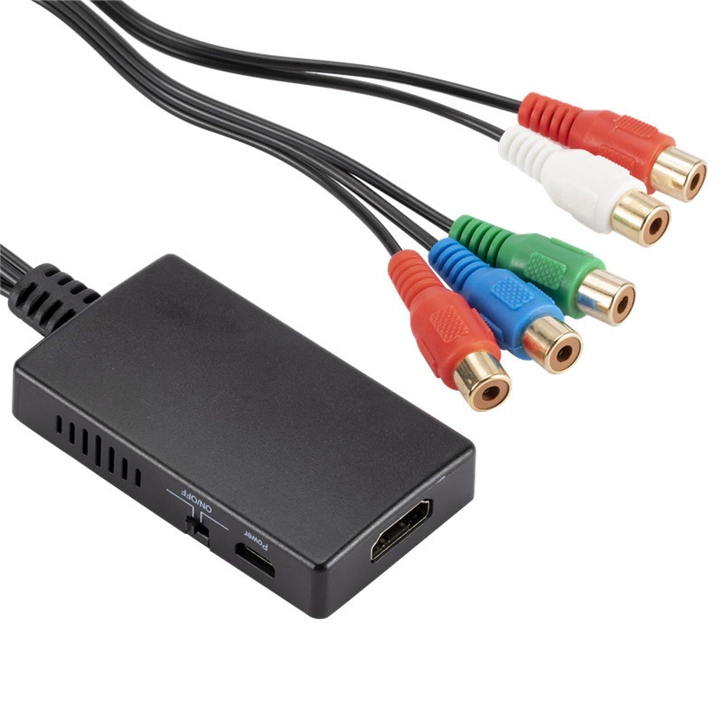 1080p HDMI to Component Video YPbPr RCA Converter Adapter R/L Audio Output