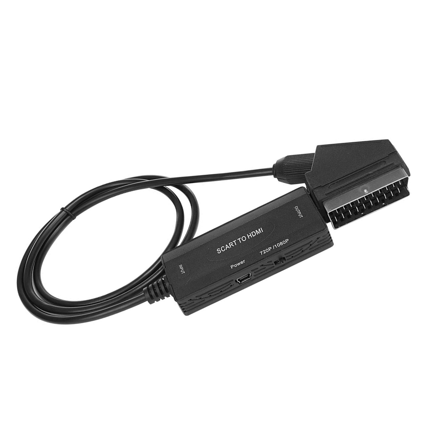 Mini Universal Scart to HDMI Converter Video Adapter for HD TV Plug and Play