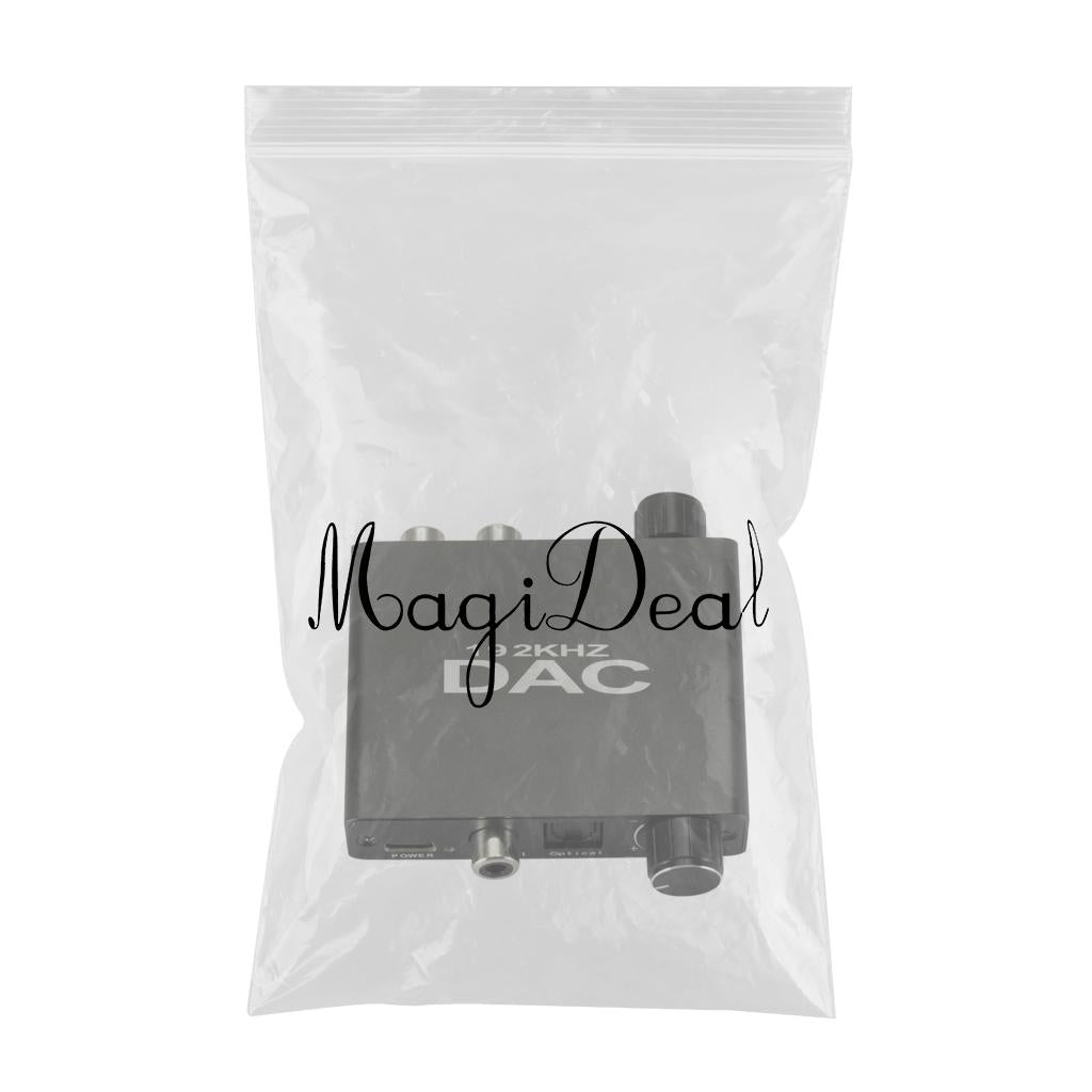 Aluminum 192kHz DAC RCA Digital to Analog Audio Converter Professional
