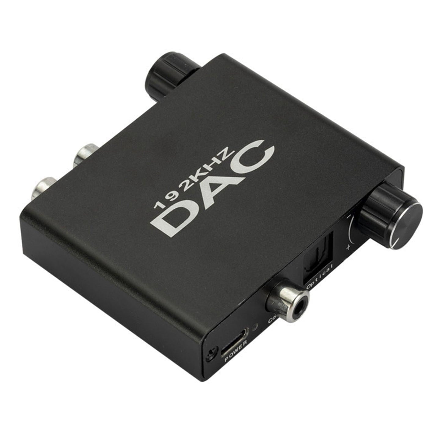 Aluminum 192kHz DAC RCA Digital to Analog Audio Converter Professional