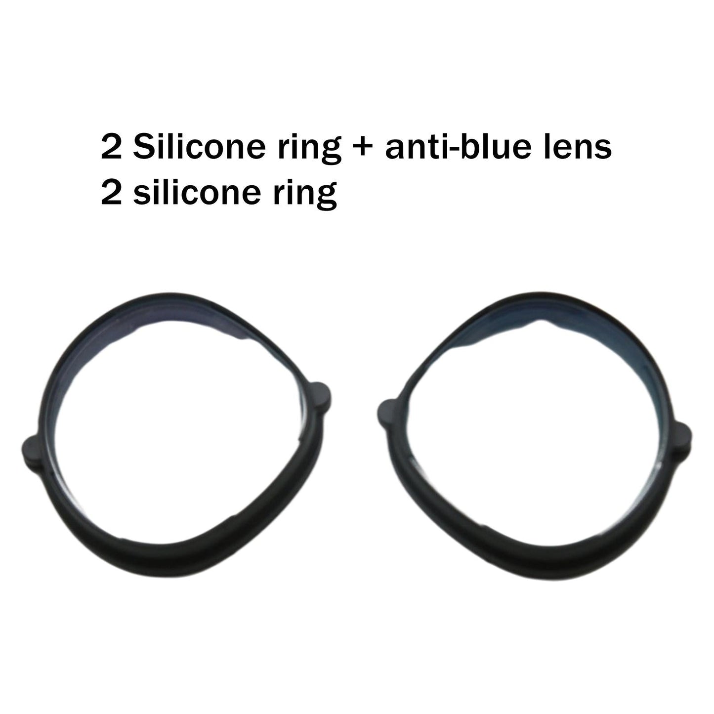 Lens Anti-Scratch Set For Quest 1/2 Prevent Scratches Dust Proof picture frame + Lens