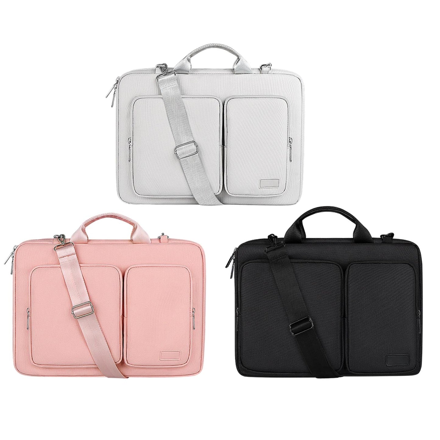 Laptop Bag for 15.6 inch Shoulder Messenger Case Carrying Case Black