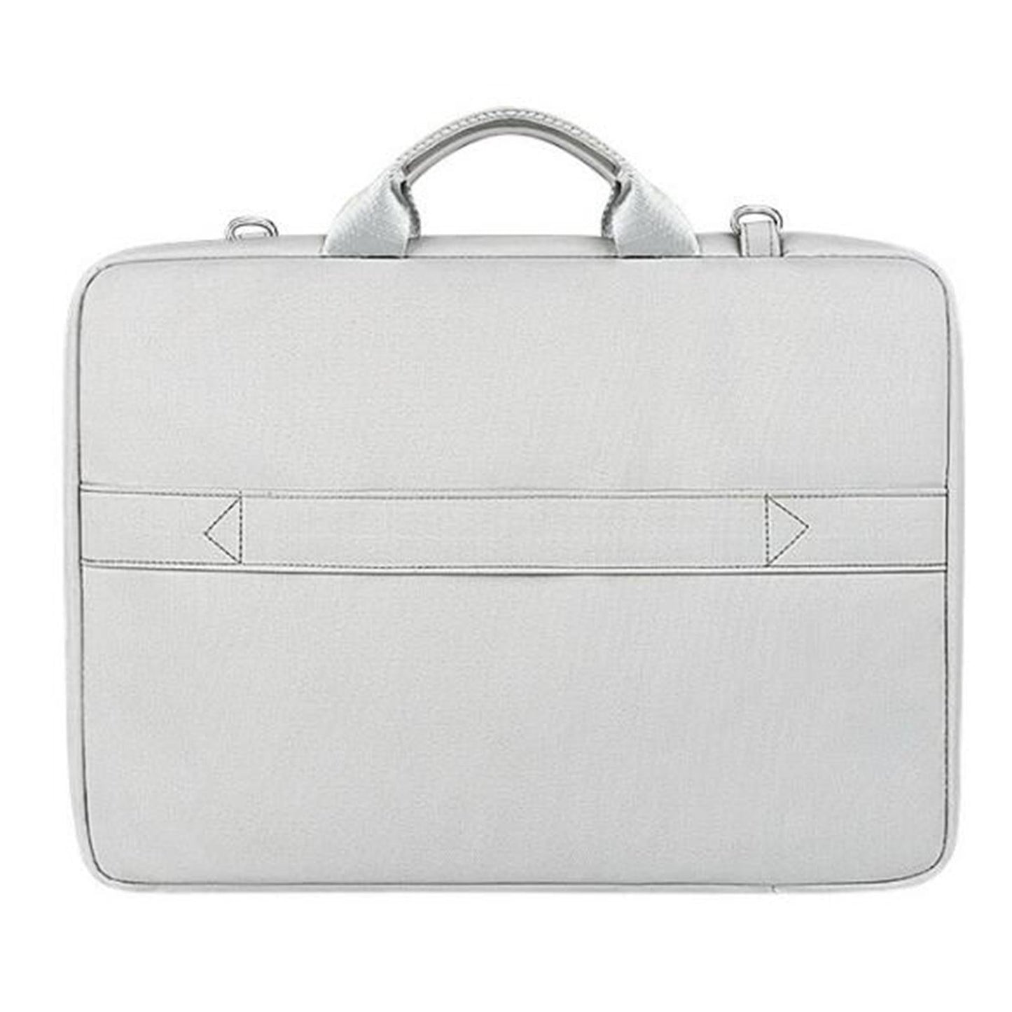 Laptop Bag for 15.6 inch Shoulder Messenger Case Carrying Case Silver Grey