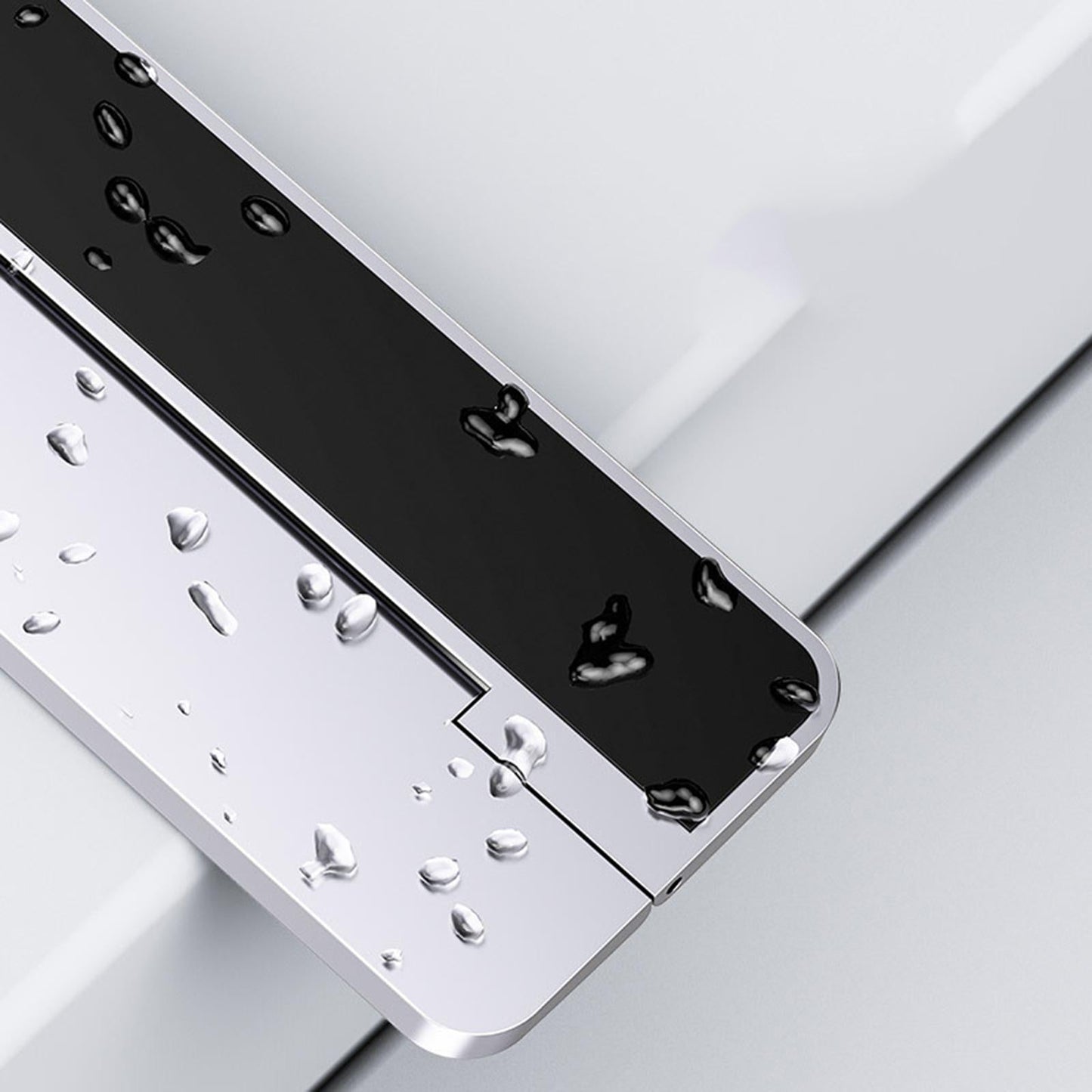 Metal Foldable Laptop Stand Laptop Riser Support Base Accessories Grey