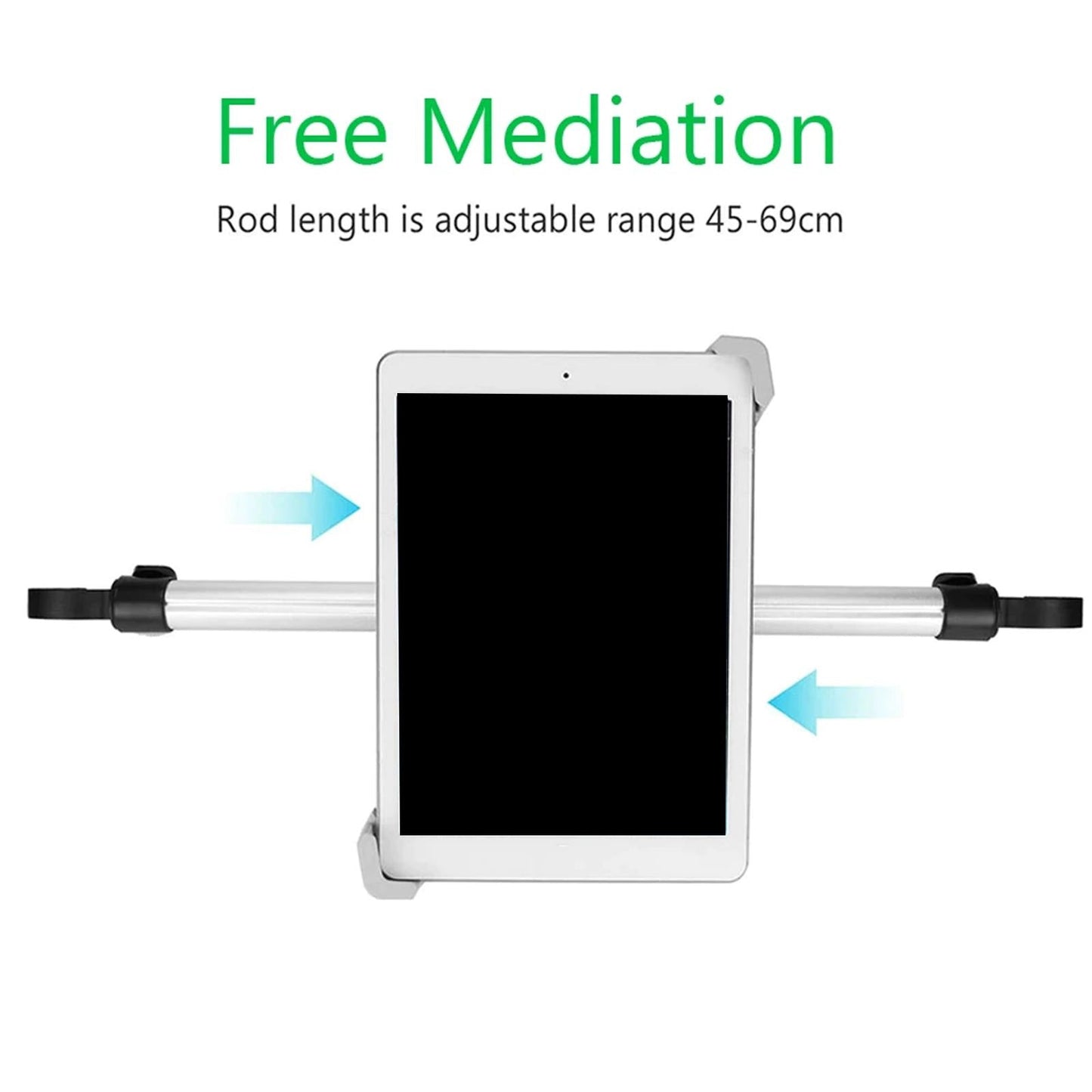 Universal Car Headrest Mount Holder For Phone Tablet 7-10.5 inch Phone