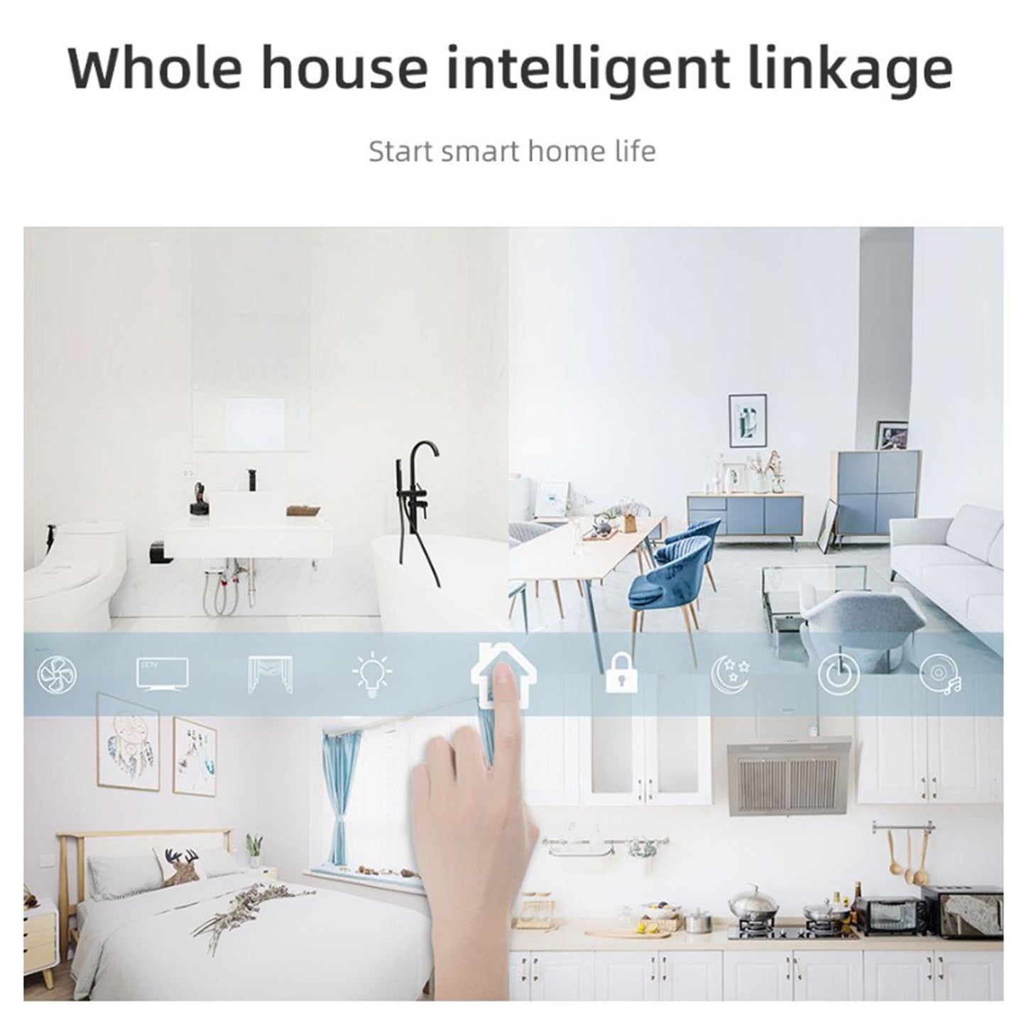 IR/RF Remote Controller USB RF433 Voice Control for Home TV for Tuya Smart