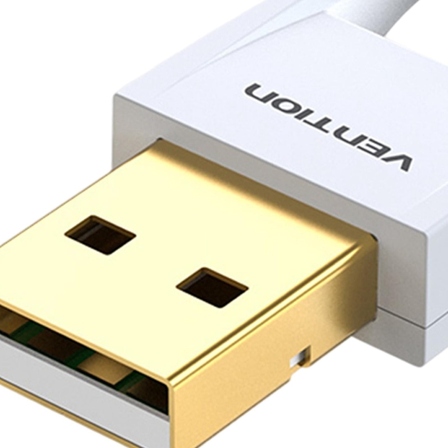 USB Bluetooth Transmitter Wireless Audio for Laptop PC Computer white