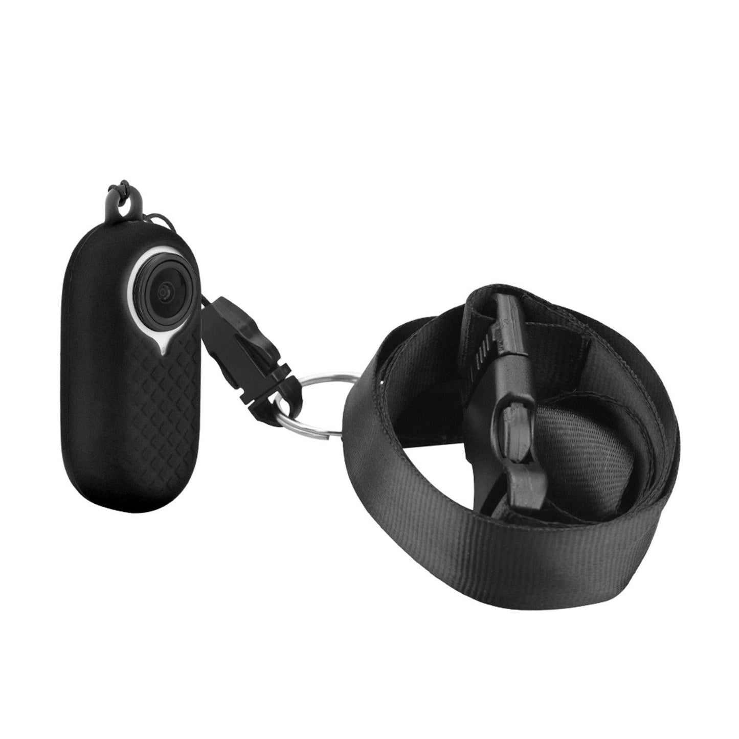 Silicone Protective Cover Case for Insta360 GO2 Camera Black Body Cover