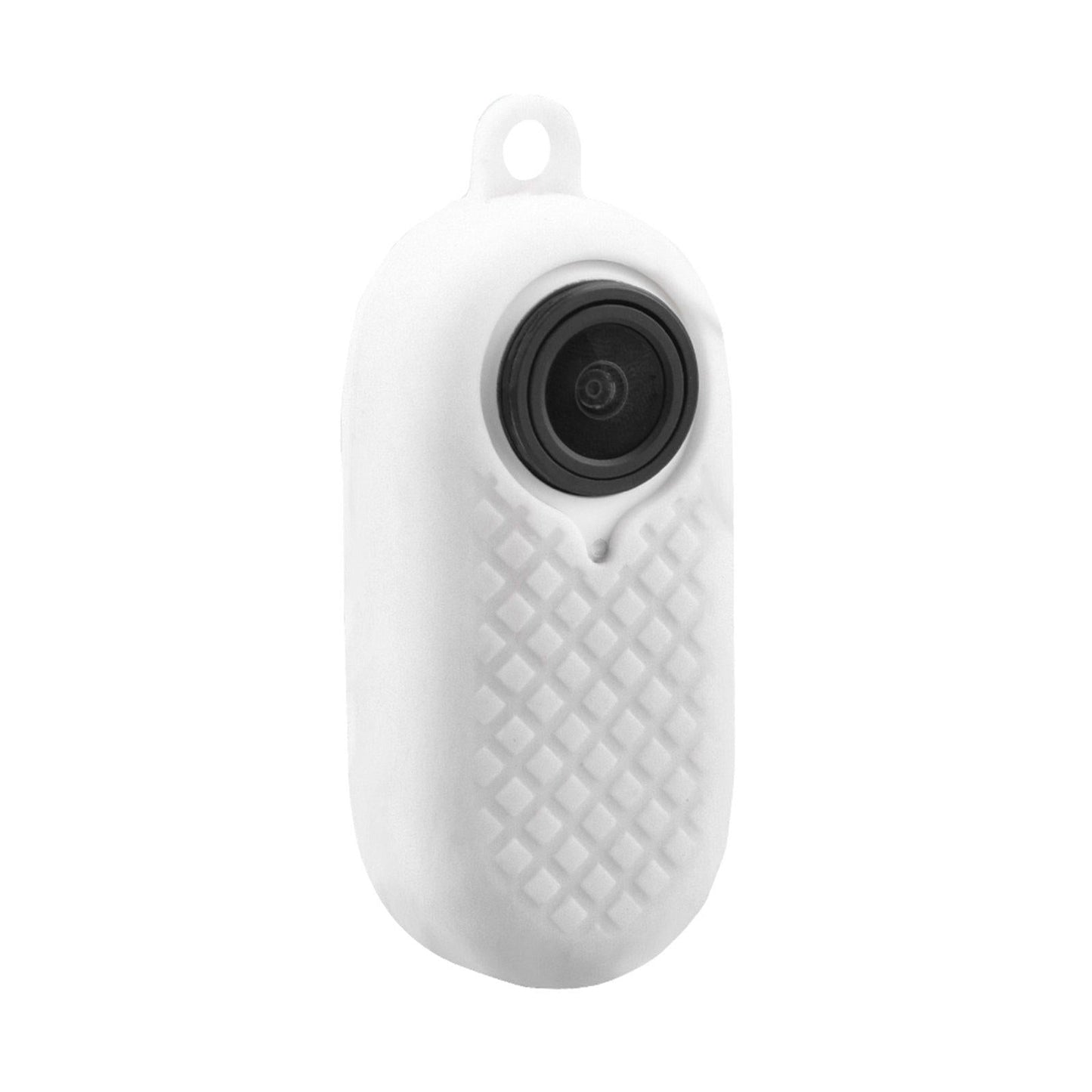 Silicone Protective Cover Case for Insta360 GO2 Camera White Body Cover