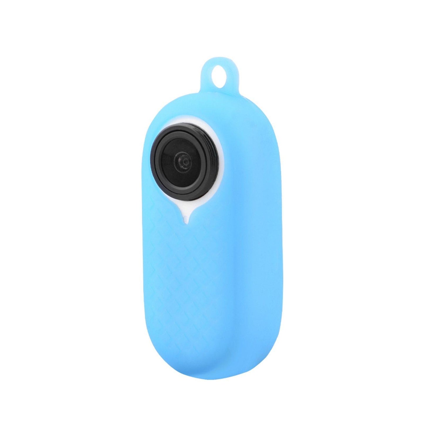 Silicone Protective Cover Case for Insta360 GO2 Camera Blue Body Cover