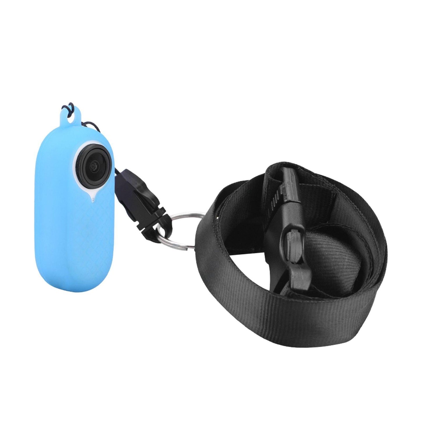 Silicone Protective Cover Case for Insta360 GO2 Camera Blue Body Cover