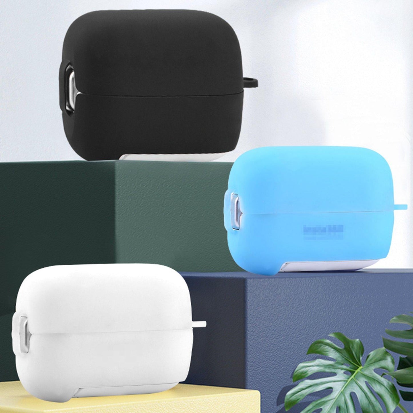 Silicone Protective Cover Case for Insta360 GO2 Camera White Charging case