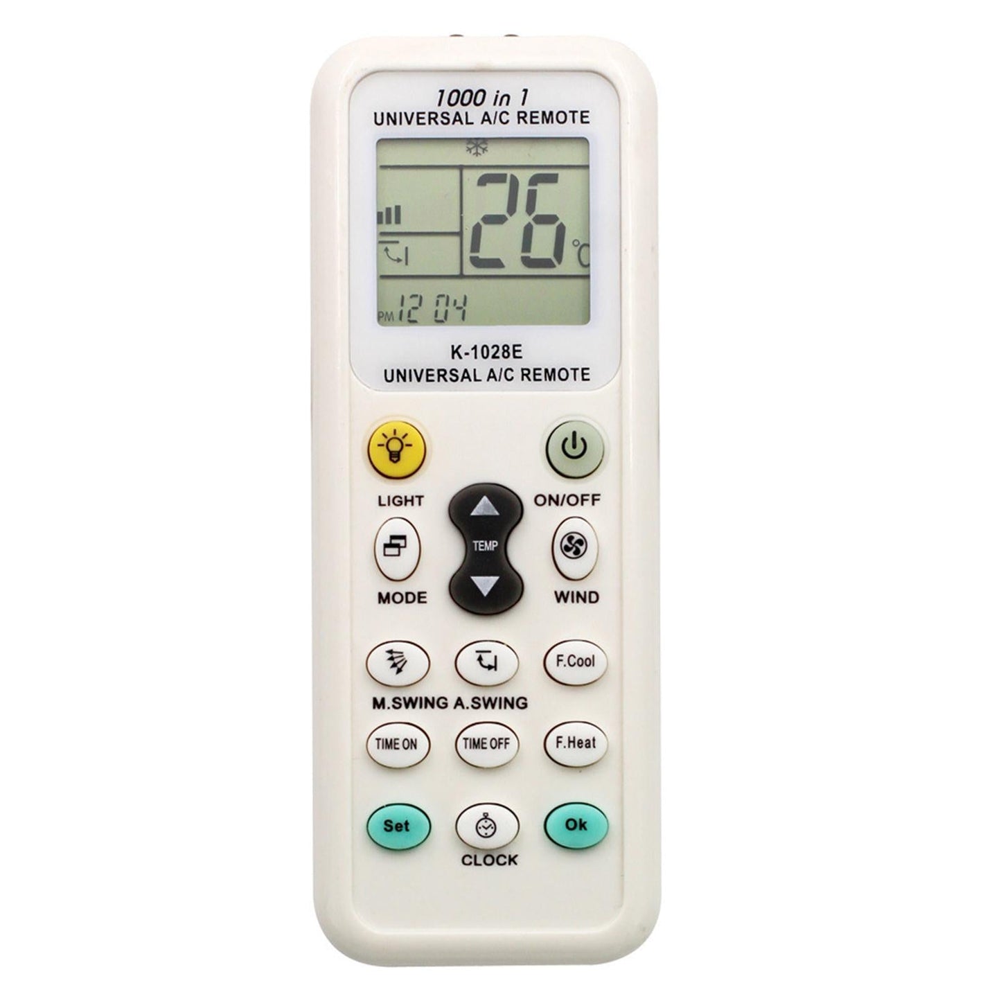 Universal A C Air Condition Remote Control Easy Use Compact Lightweight