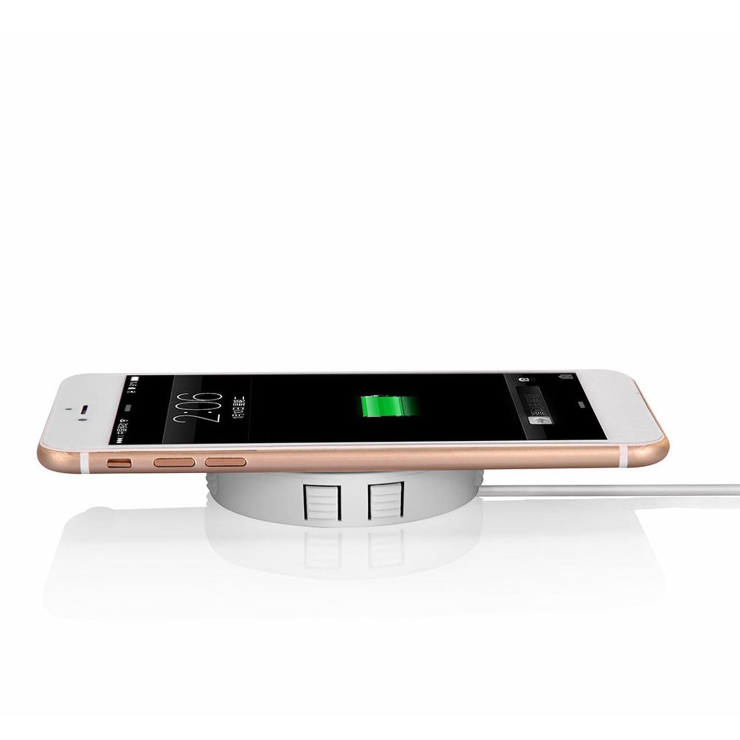 Qi Embedded Wireless Charger Desktop for Mobile Phones Restaurant Tables