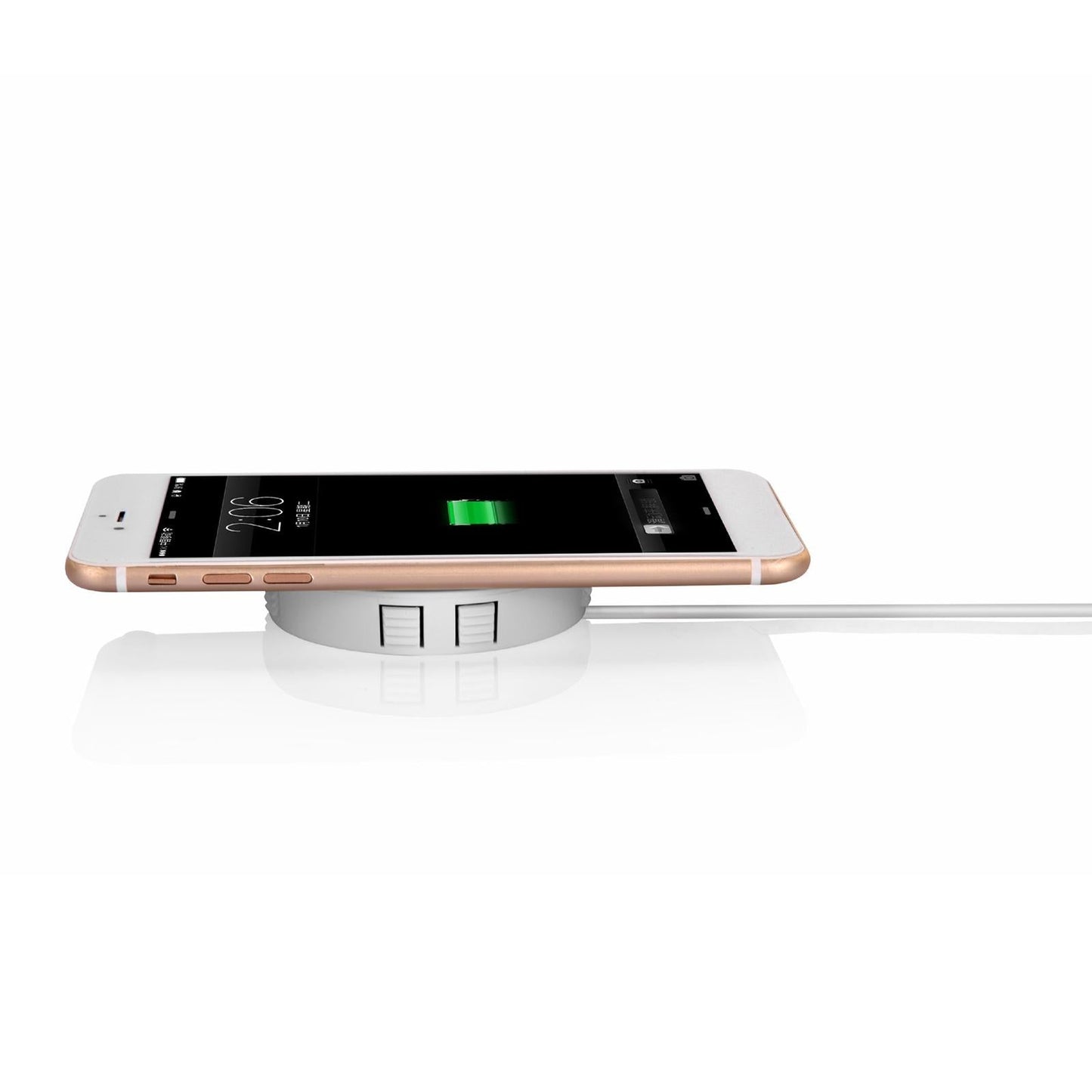 Qi Embedded Wireless Charger Desktop for Mobile Phones Restaurant Tables