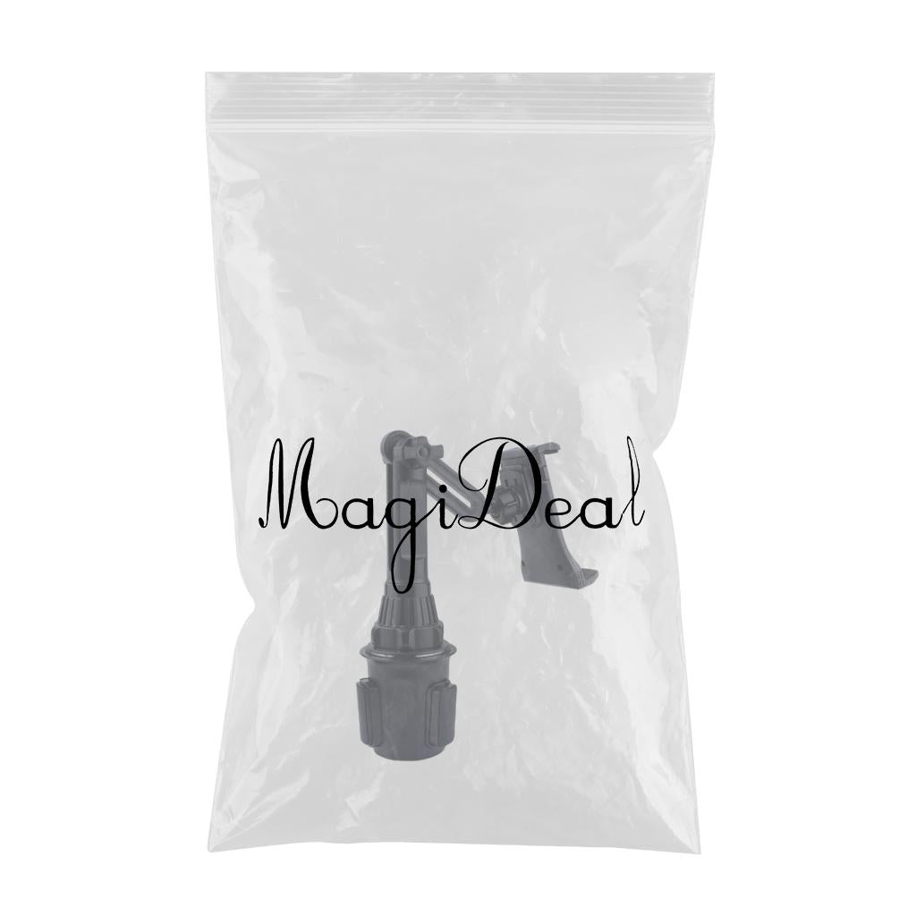 Car Mount Cup Holder Rotatable for Bottles Phones Windshield Long Version