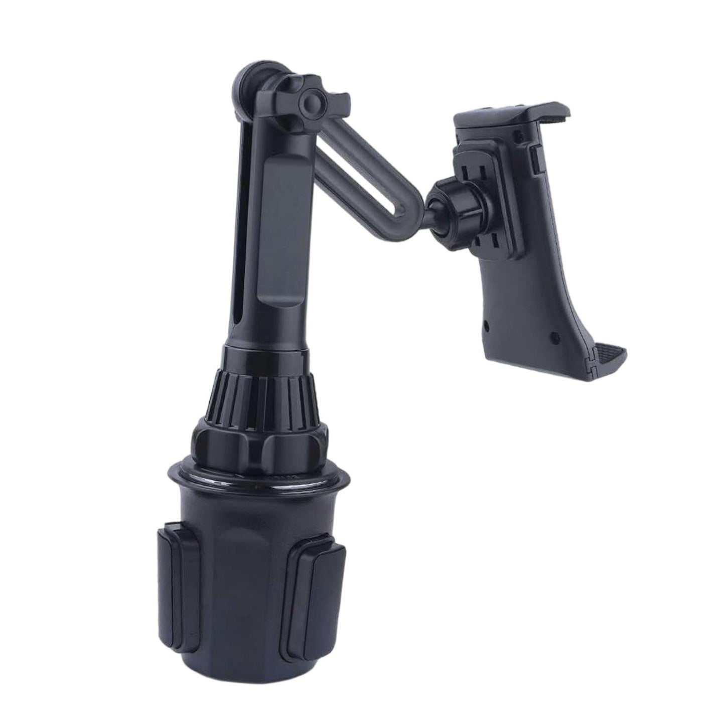 Car Mount Cup Holder Rotatable for Bottles Phones Windshield Long Version